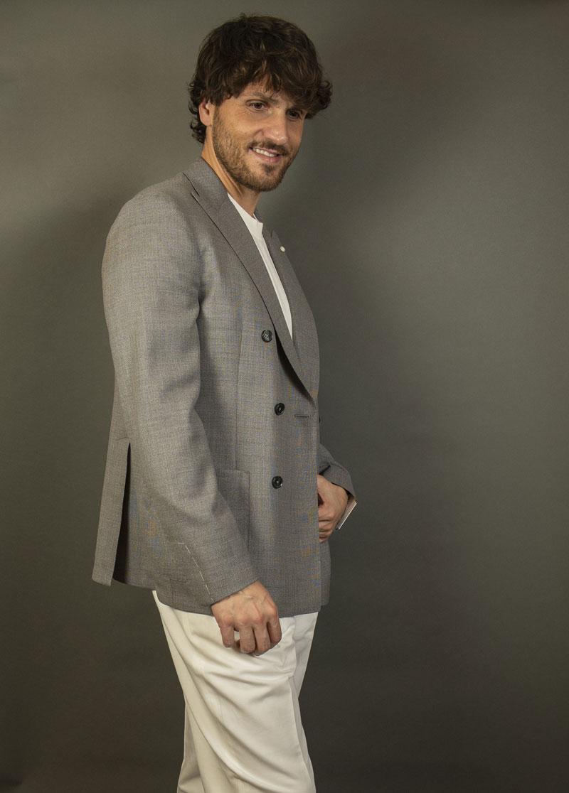 Giacca Luigi Bianchi uomo 2686 grigia 2686 52107 1 GRIGIO LUIGI BIANCHI MANTOVA 