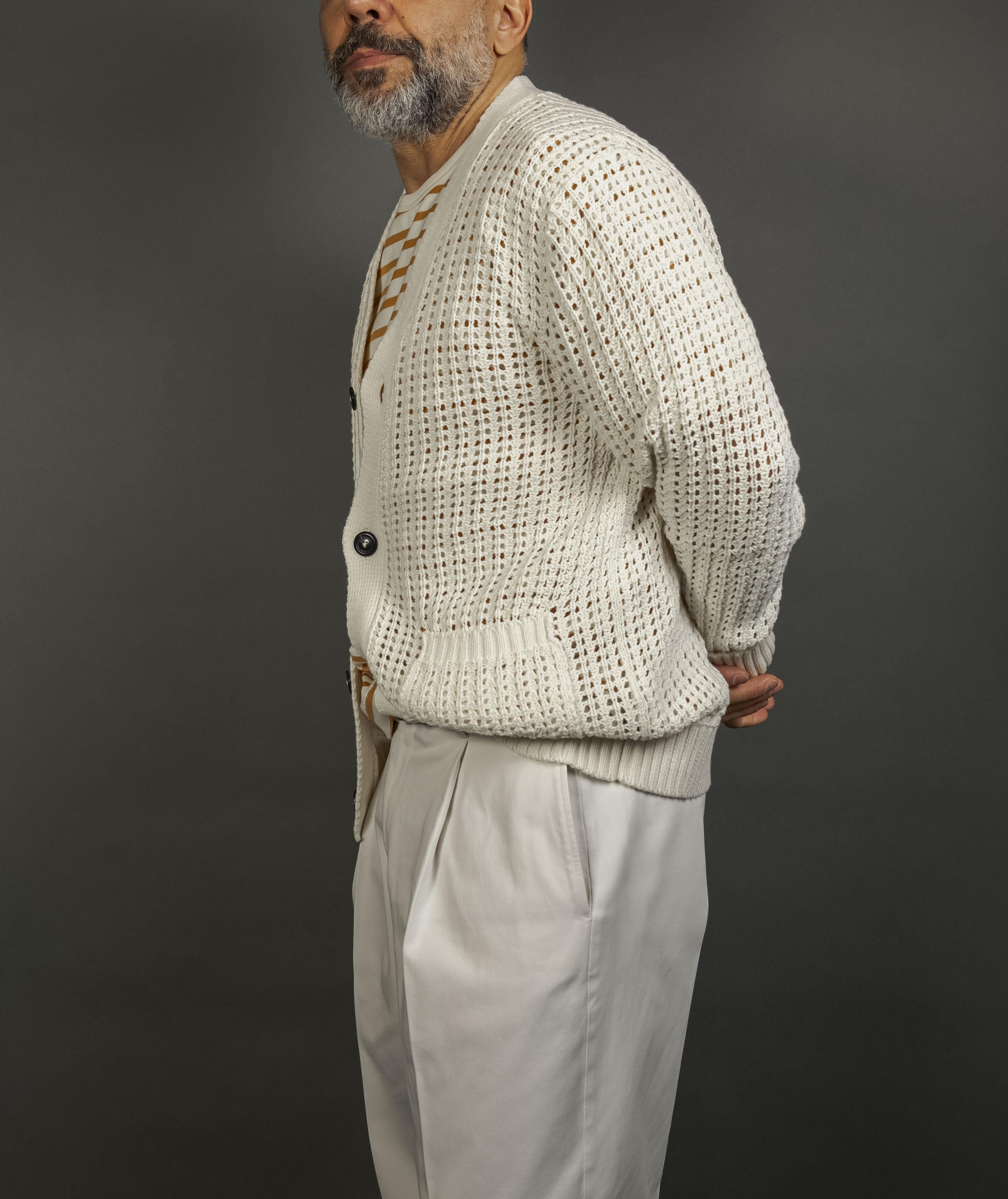 Cardigan Circolo uomo CN4906 zucchero CN4906 1041 ZUCCHERO CIRCOLO 