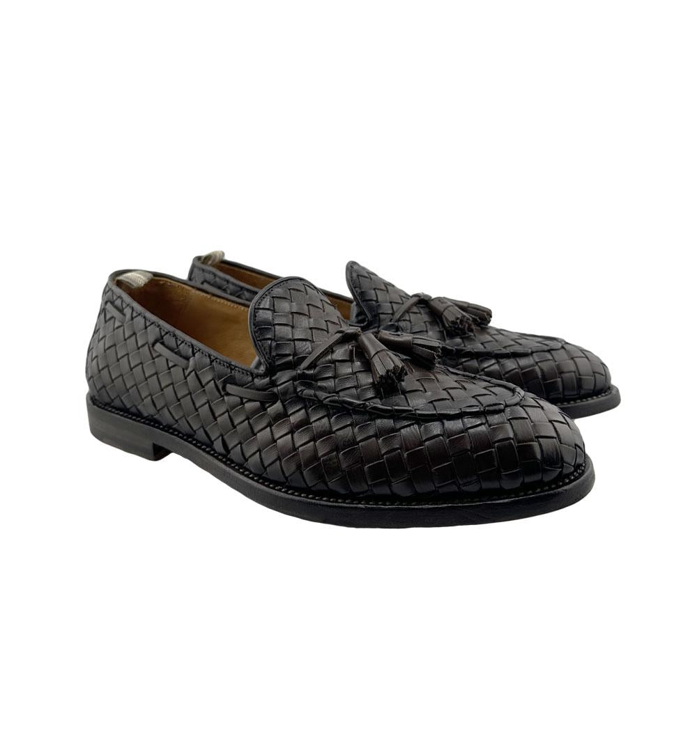 Mocassini Officine Creative Opera 004 testa di moro OPERA/004 NAP.INTRECCIO OFFICINE CREATIVE 