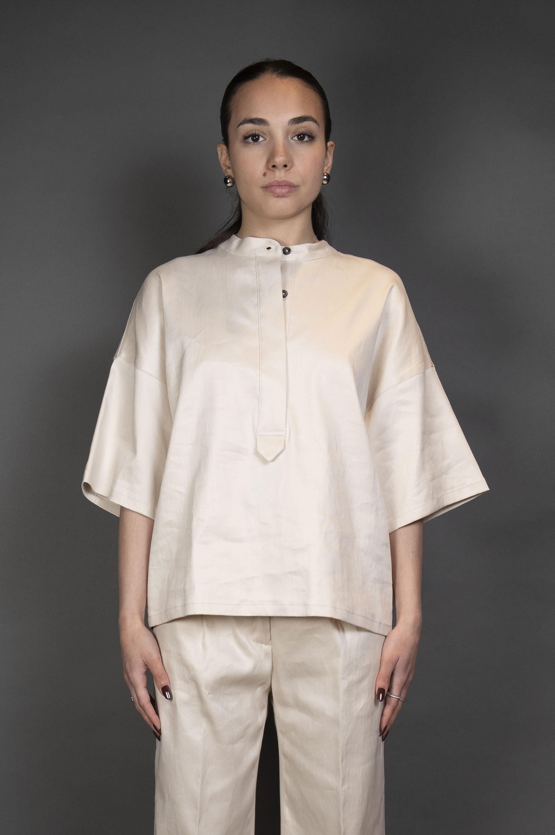 Blusa Nine in the Morning Donna Angela naturale GL33 ANGELA NINE INTHE MORNING 