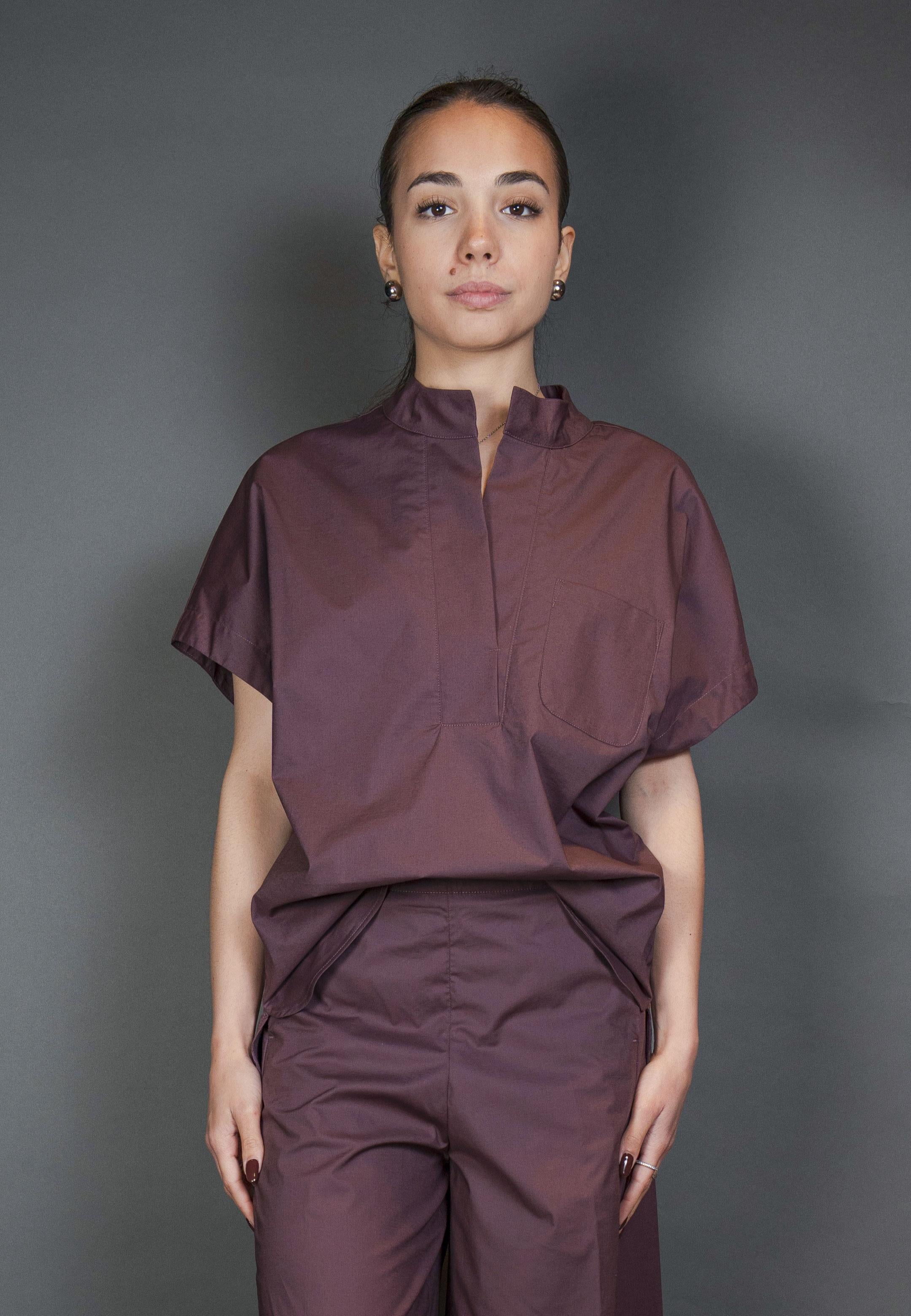 Blusa Nine in the Morning Donna Ilenia bordeaux IL31 ILENIA NINE INTHE MORNING 