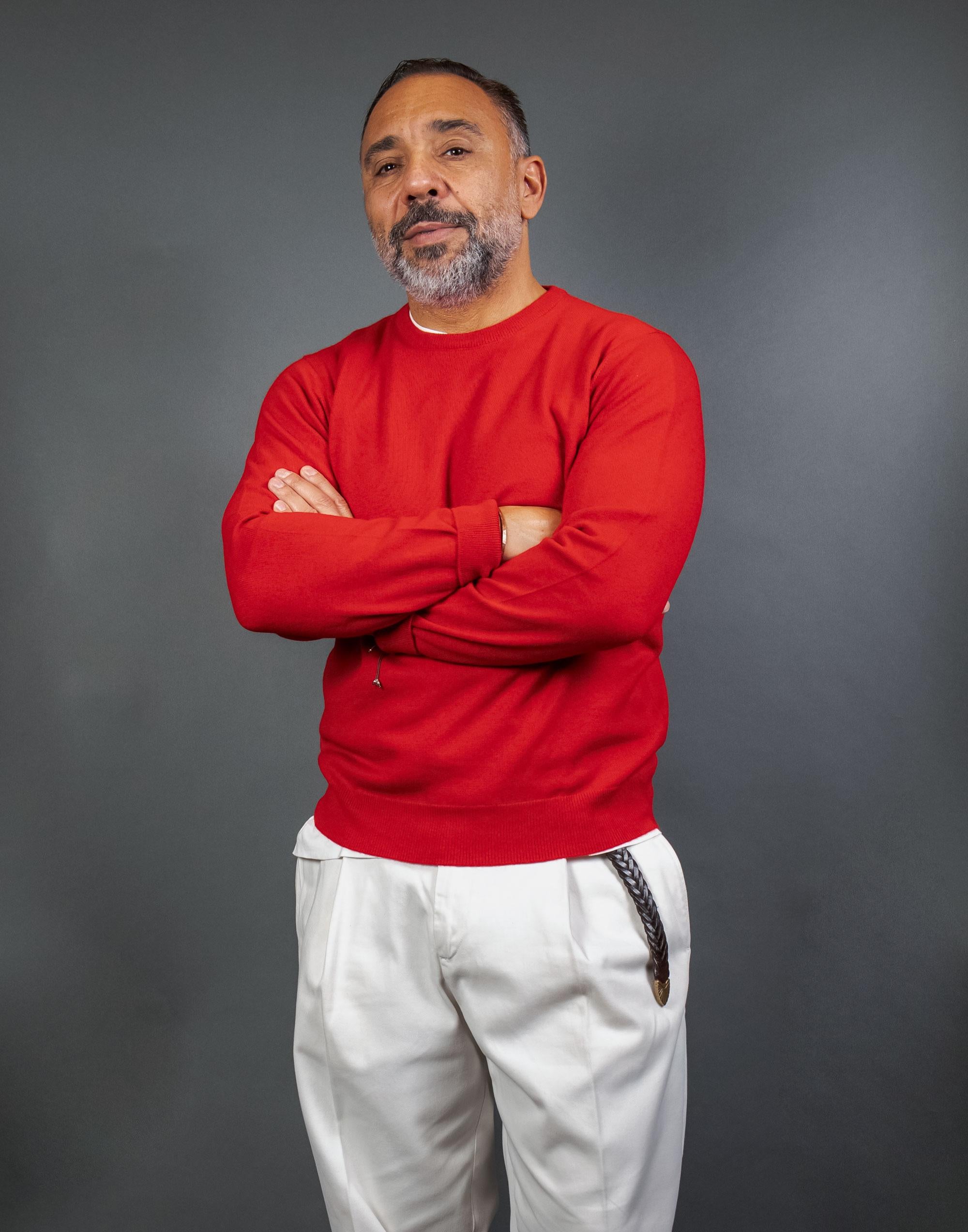 Maglione Della Ciana uomo 07132 Rosso 07132 ROSSO DELLA CIANA 