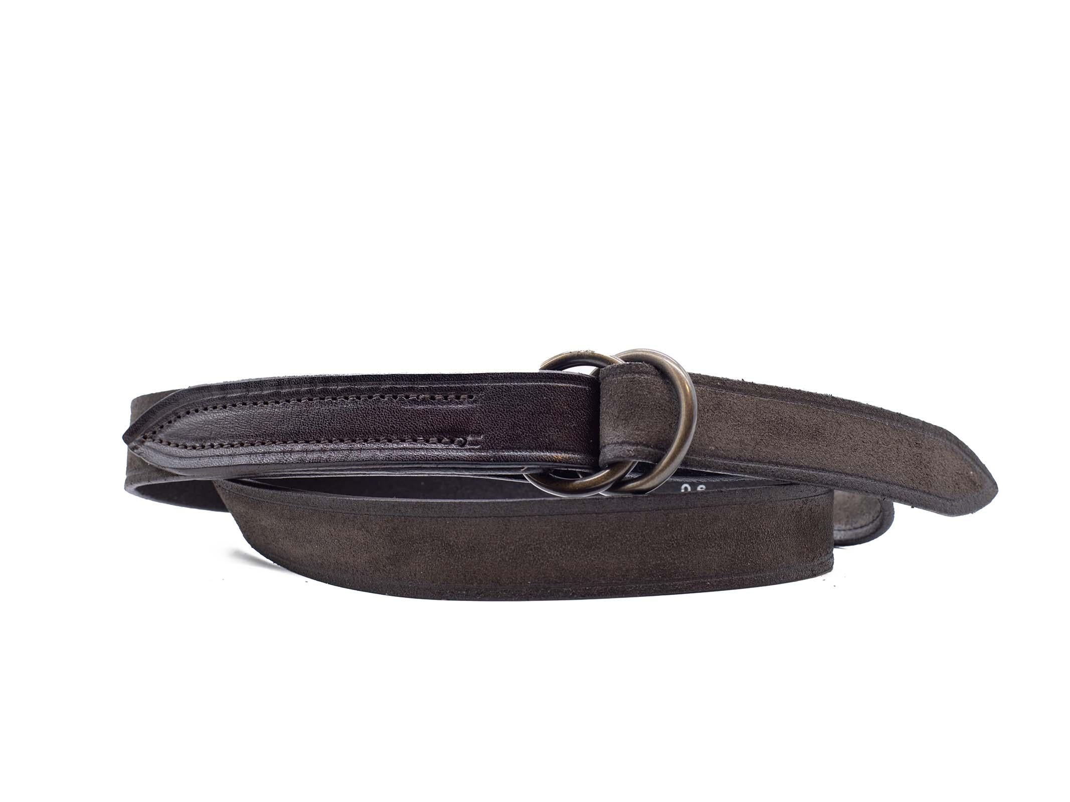 Cintura Alberto Luti uomo 2028 testa di moro<BR/> 2028 MORO ALBERTO LUTI 