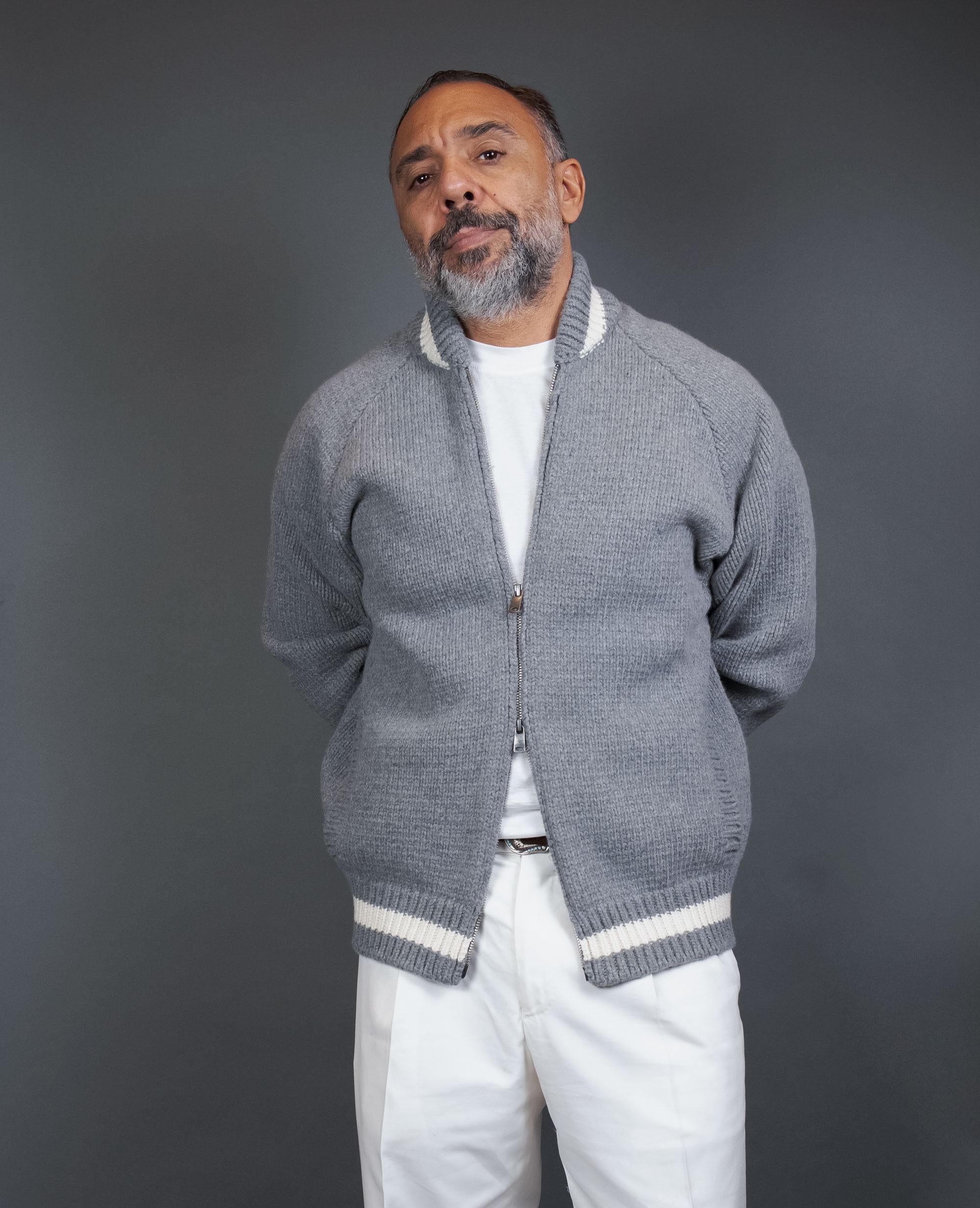 Bomber CIRCOLO uomo 5164 Grigio 5164 1214 GRIGIO CIRCOLO 