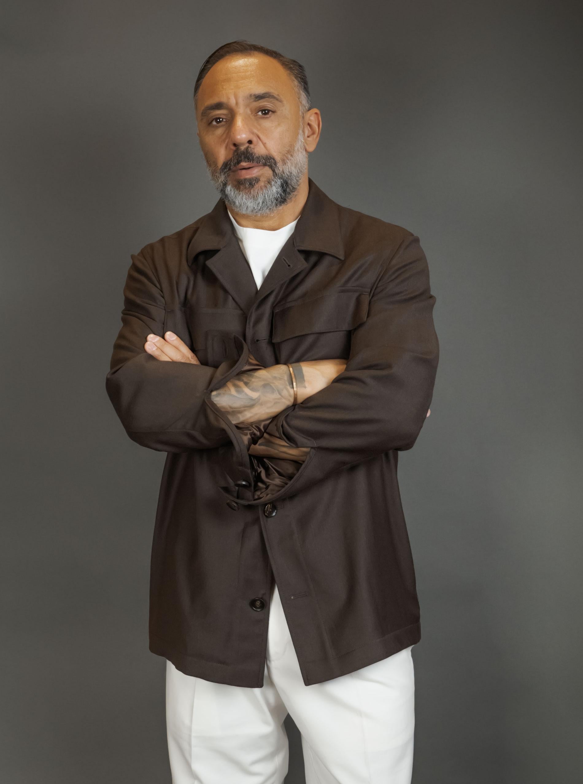 Overshirt LUIGI BIANCHI MANTOVA uomo 2576 Moro 2576 54513 6 MORO LUIGI BIANCHI MANTOVA 