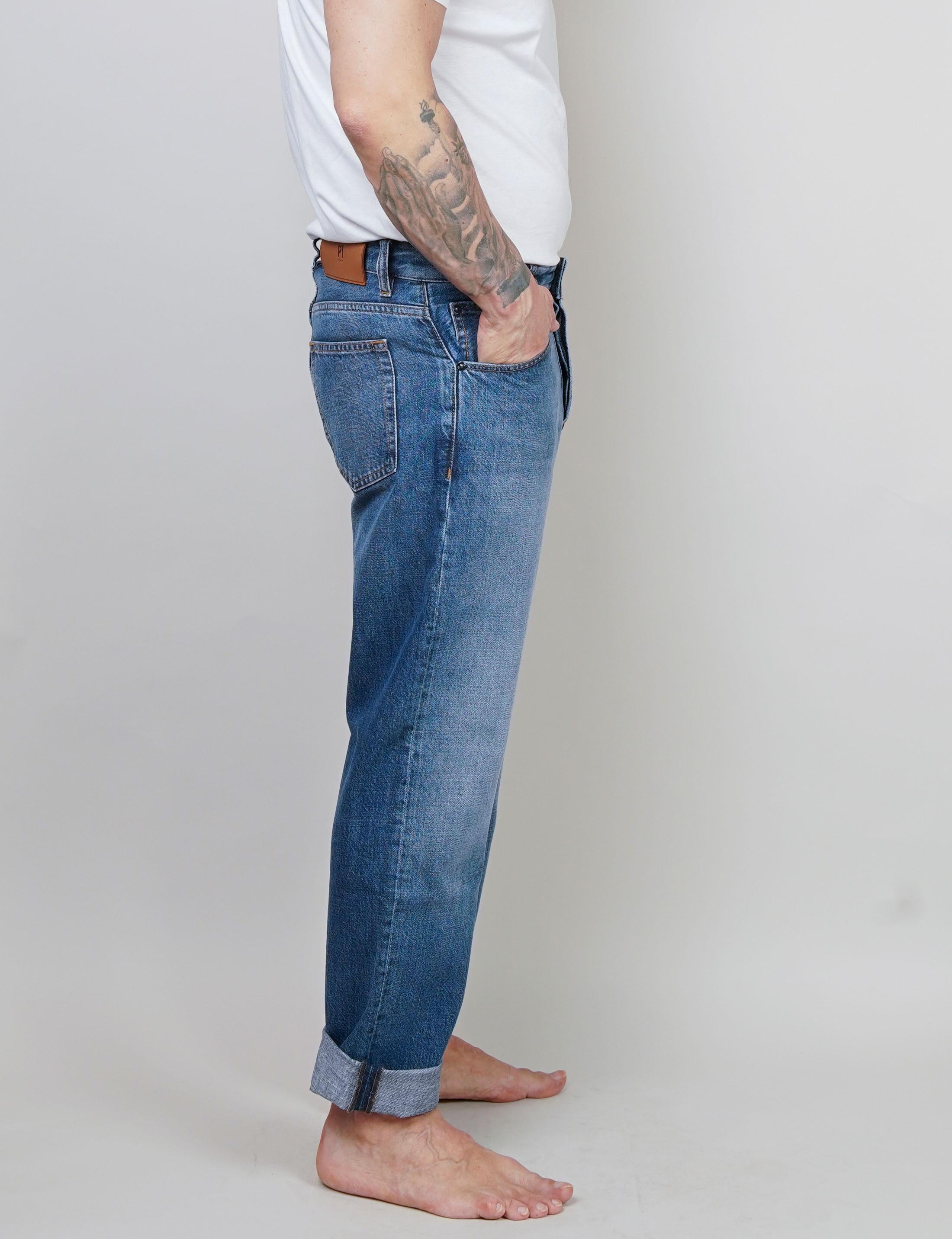 Jeans PT Torino uomo Rebel blu medio REBEL RP05B0 OA5110 MI31 PT TORINO 