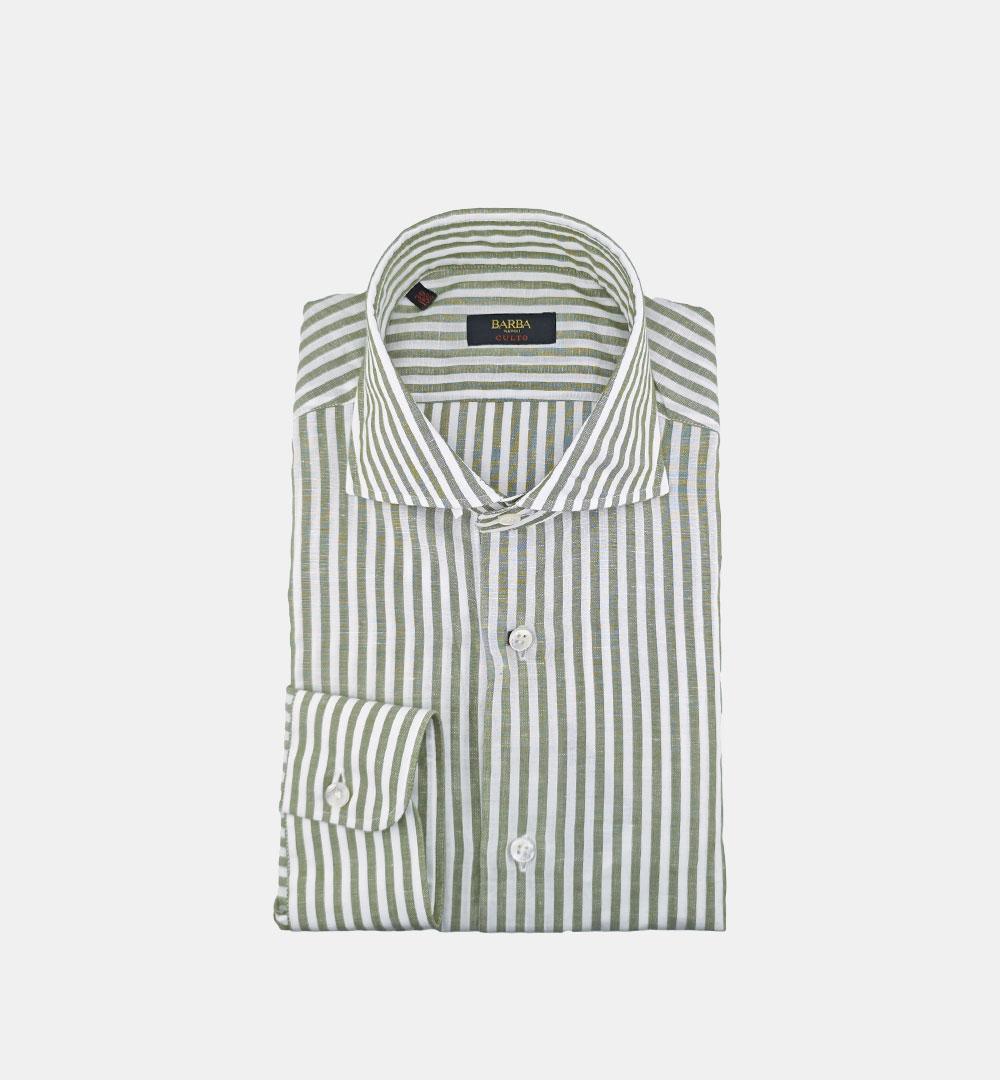Camicia Barba uomo K1U13 0154033 verde K1U13 0154033 10 BARBA 