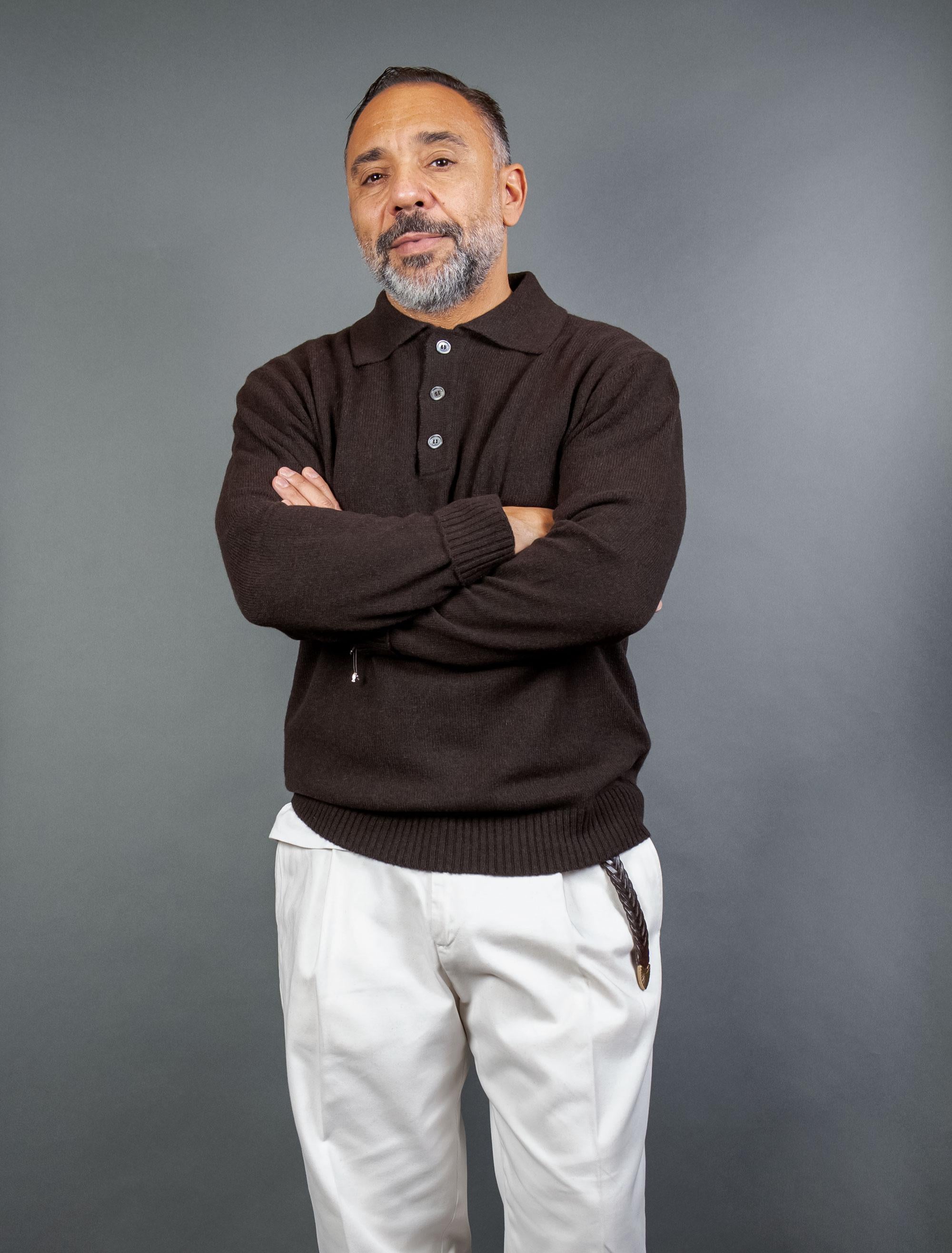 Maglione DANIELE FIESOLI uomo 3373 Moro 3373 033 MORO DANIELE FIESOLI 