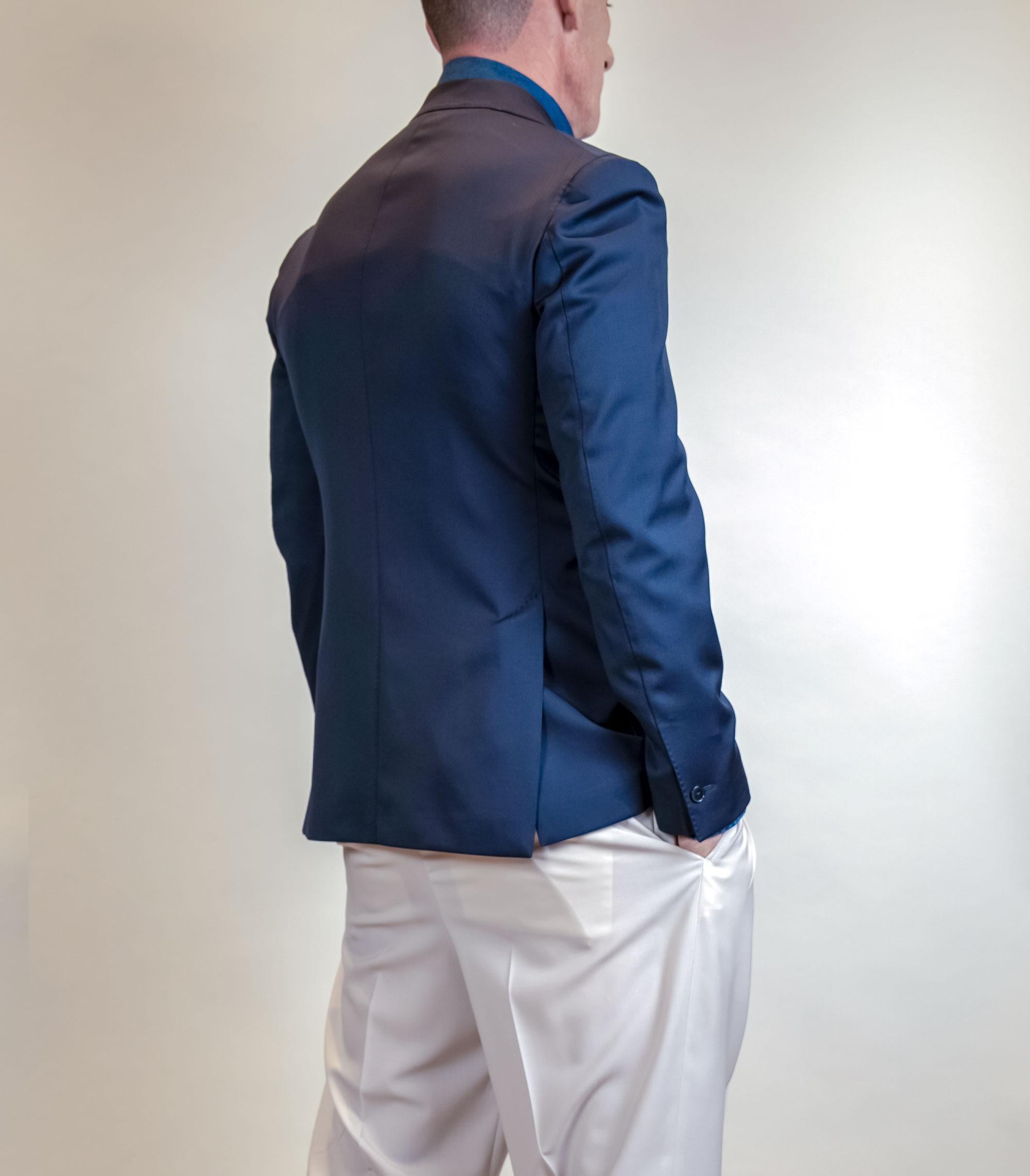 Giacca LUIGI BIANCHI MANTOVA uomo GIACCA 2617 64168 Blu<BR/> GIACCA 2617 64168 7 LUIGI BIANCHI MANTOVA 