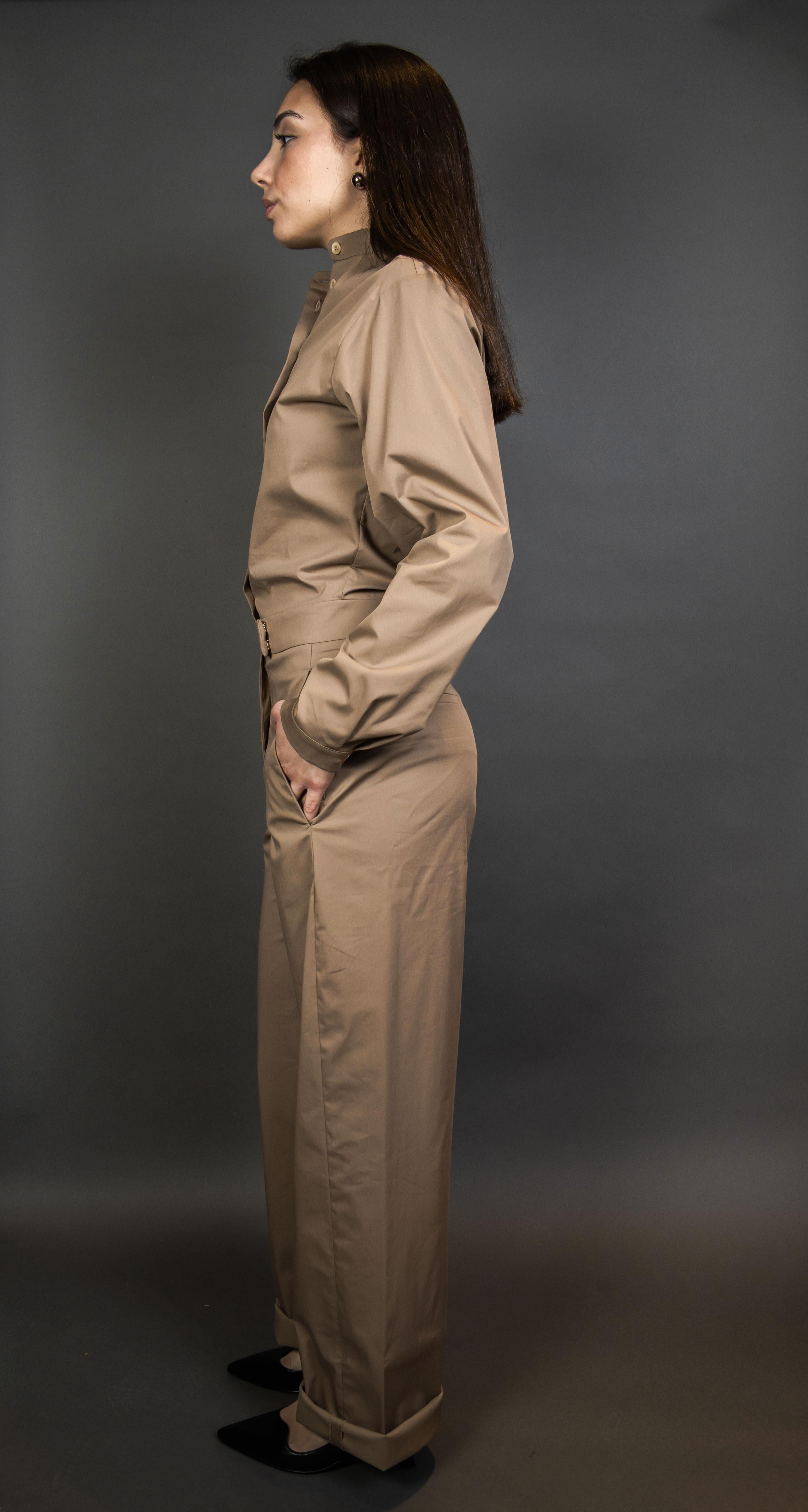 Tuta PT Torino donna 7SGS020STD tabacco<BR/> 7SGS020STD VD05 0060 TABACCO PT TORINO 