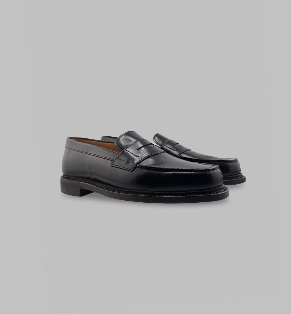 Mocassino Berwick uomo 4456 ebano 4456 PENNY.L.E BERWICK 