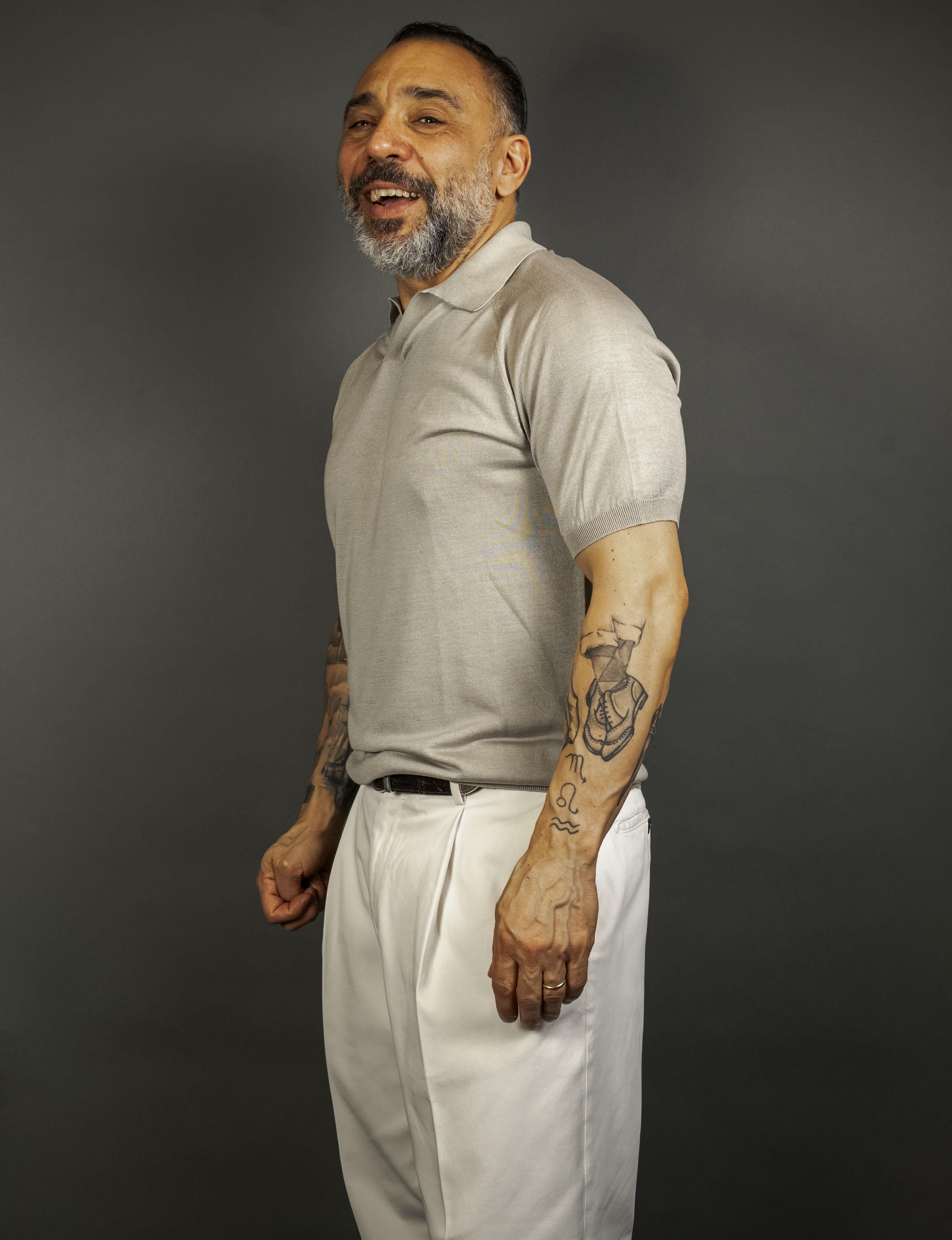 Polo Kangra uomo 1010 23 sabbia 1010 23 044 SABBIA KANGRA 