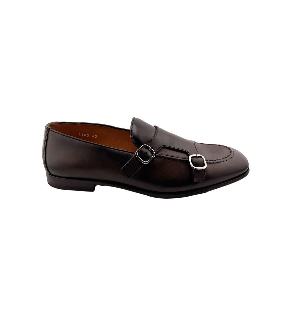 Doppia fibbia Doucal's 3160 TM29ANT ADLER  testa di moro 3160 TM29 ANT.ADLER DOUCAL'S 