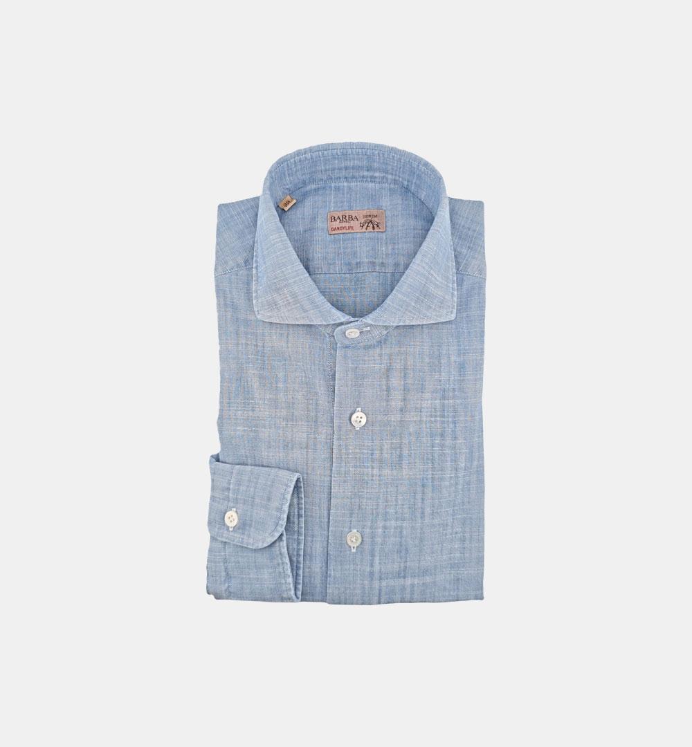 Camicia Barba uomo K1U13 0154262 denim K1U13 0154262 1 BARBA 