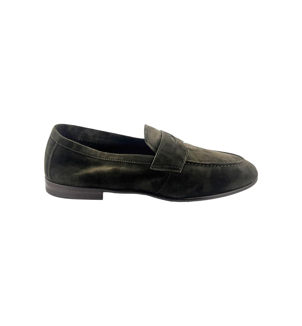 Mocassini Henderson uomo 75401 verde foresta 75401.S.0 LIGHT.P.T HENDERSON 