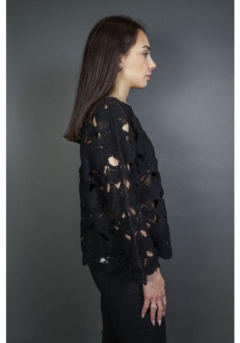 Maglia Manipur Donna 1920 13 nera 1920 13 013 ML UNCINETTO MANIPUR 