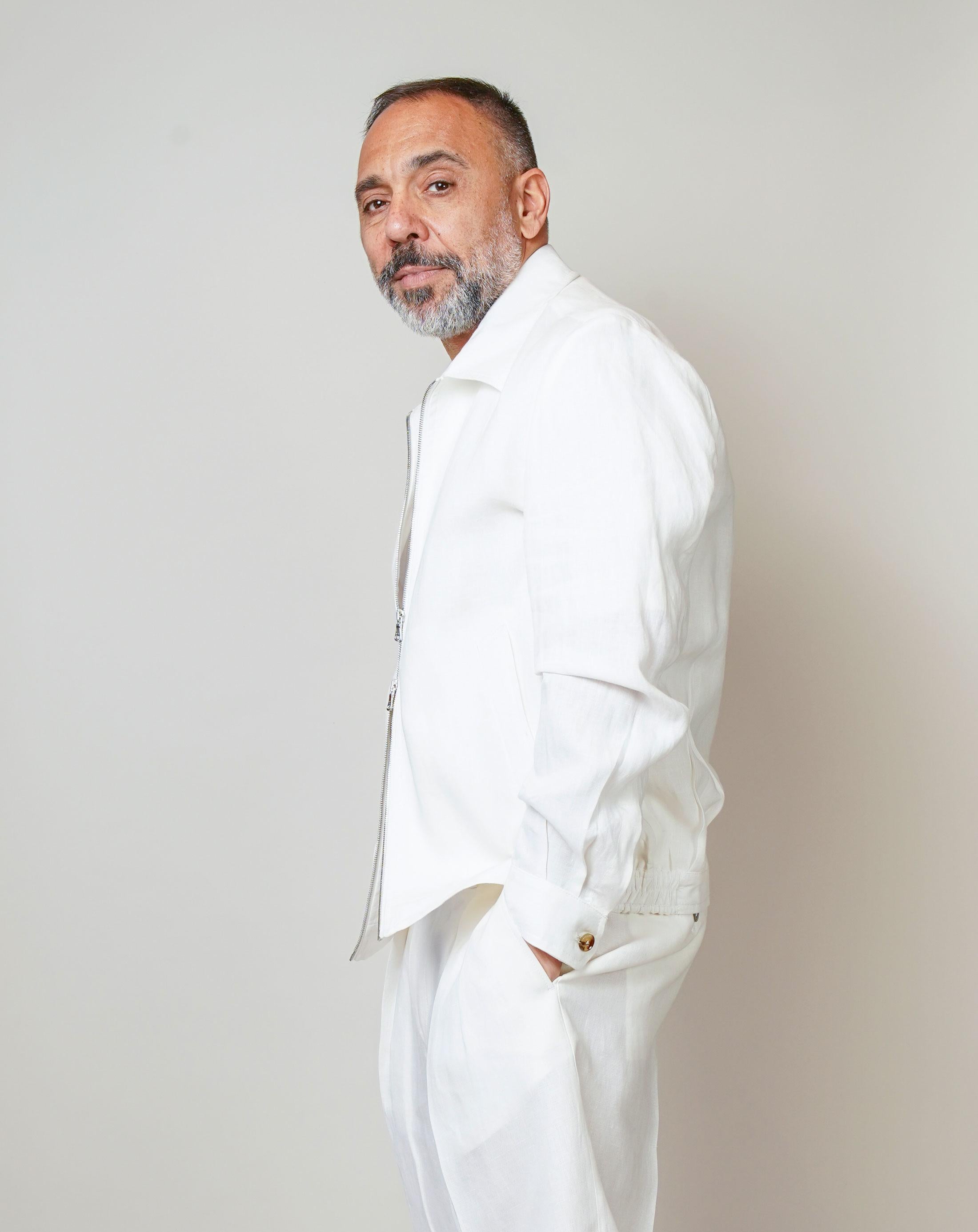 Giubbino Briglia uomo Bill bianco BILL 300117 0150 BRIGLIA 
