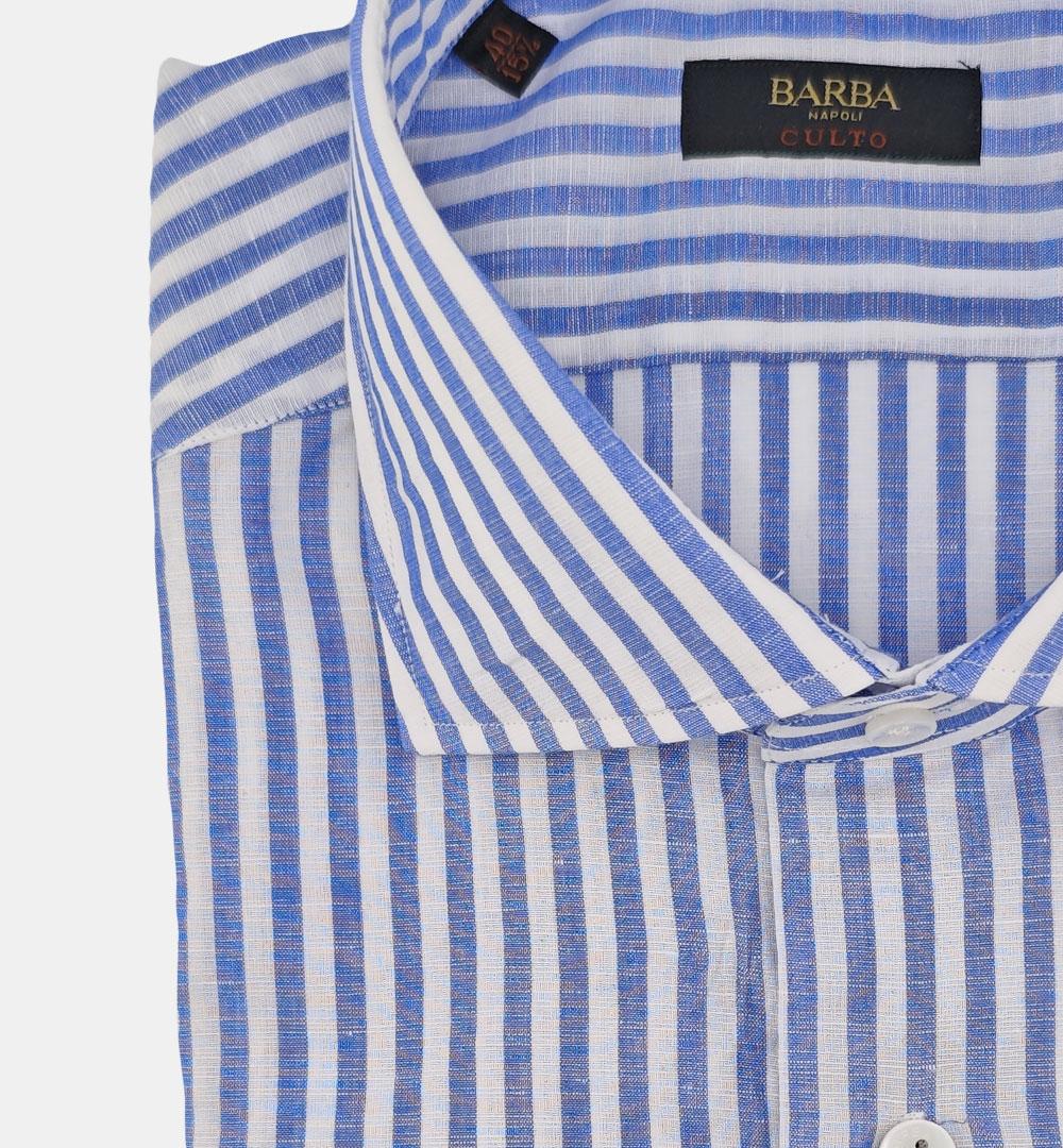 Camicia Barba uomo K1U13 015403 blu K1U13 0154033 2 BARBA 