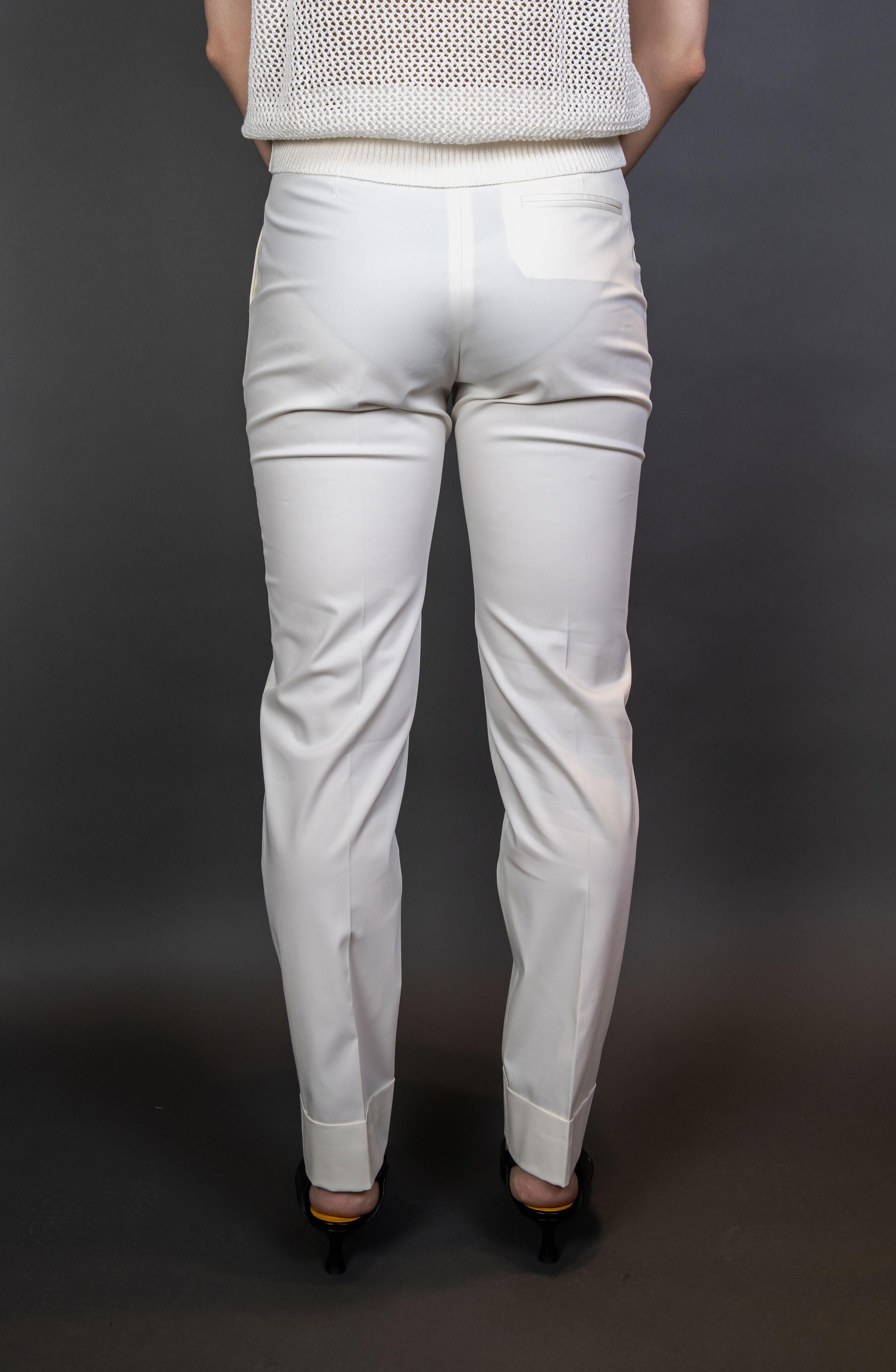 Pantalone PT Torino donna VSANZ00STD panna VSANZ00STD SD64 0010 PANNA PT 