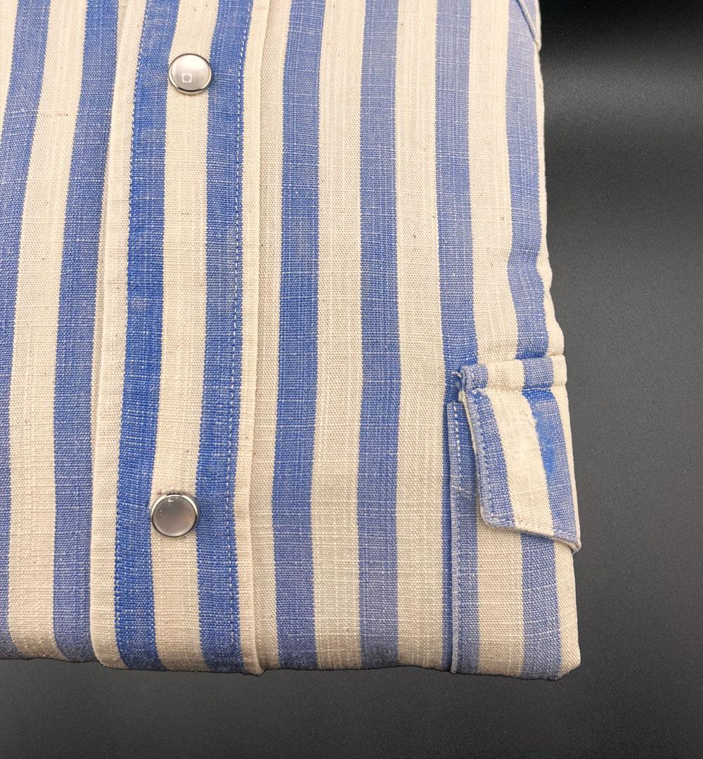 Camicia Sartorio uomo SCC0001SH44600 azzurra bianco SCC0001SH4460 0300 AZZURRA SARTORIO 