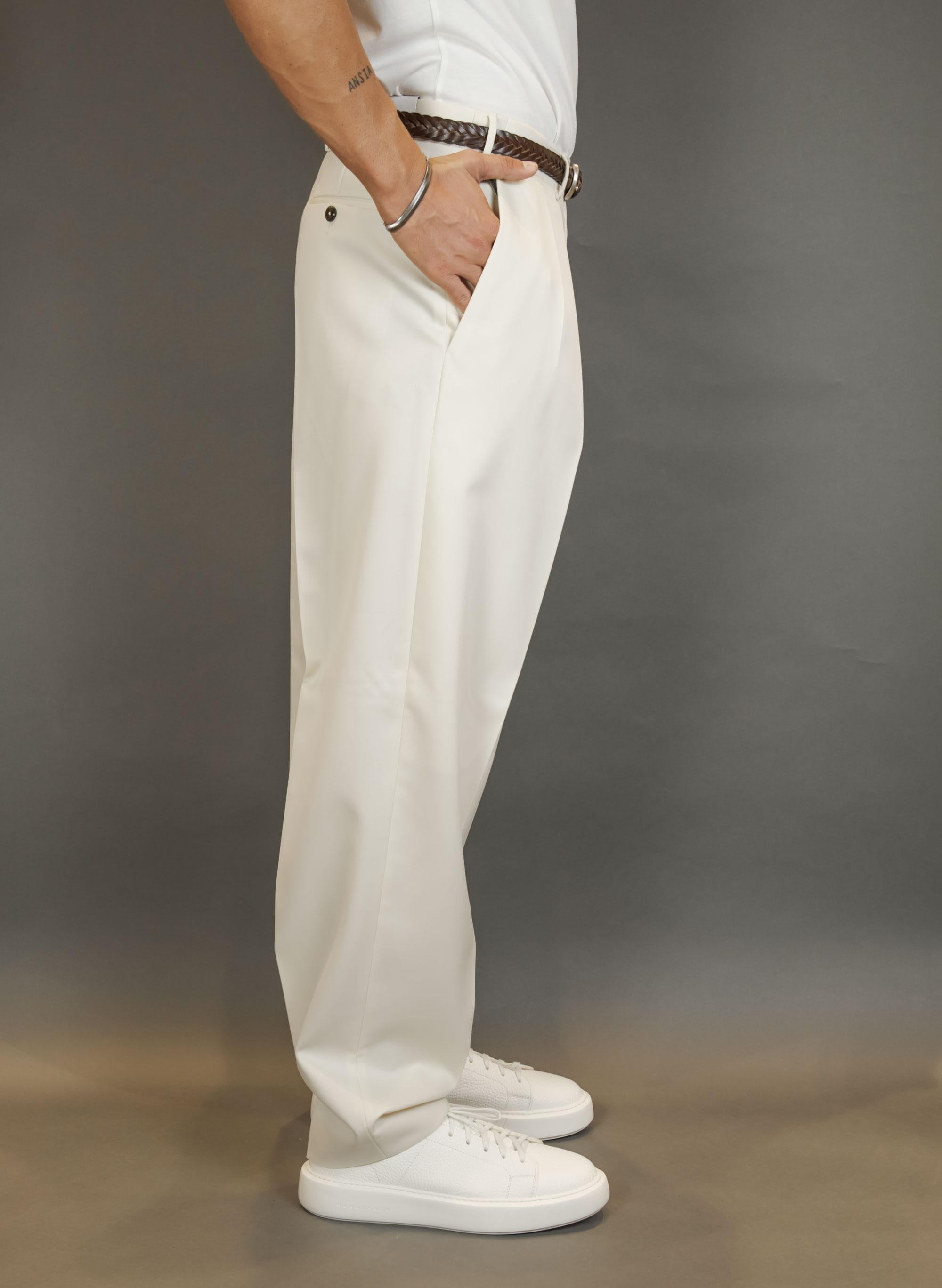 Pantalone PT TORINO uomo AFAFZB0FWD SD74 Beige AFAFZB0FWD SD74 0015 AVORIO PT TORINO 