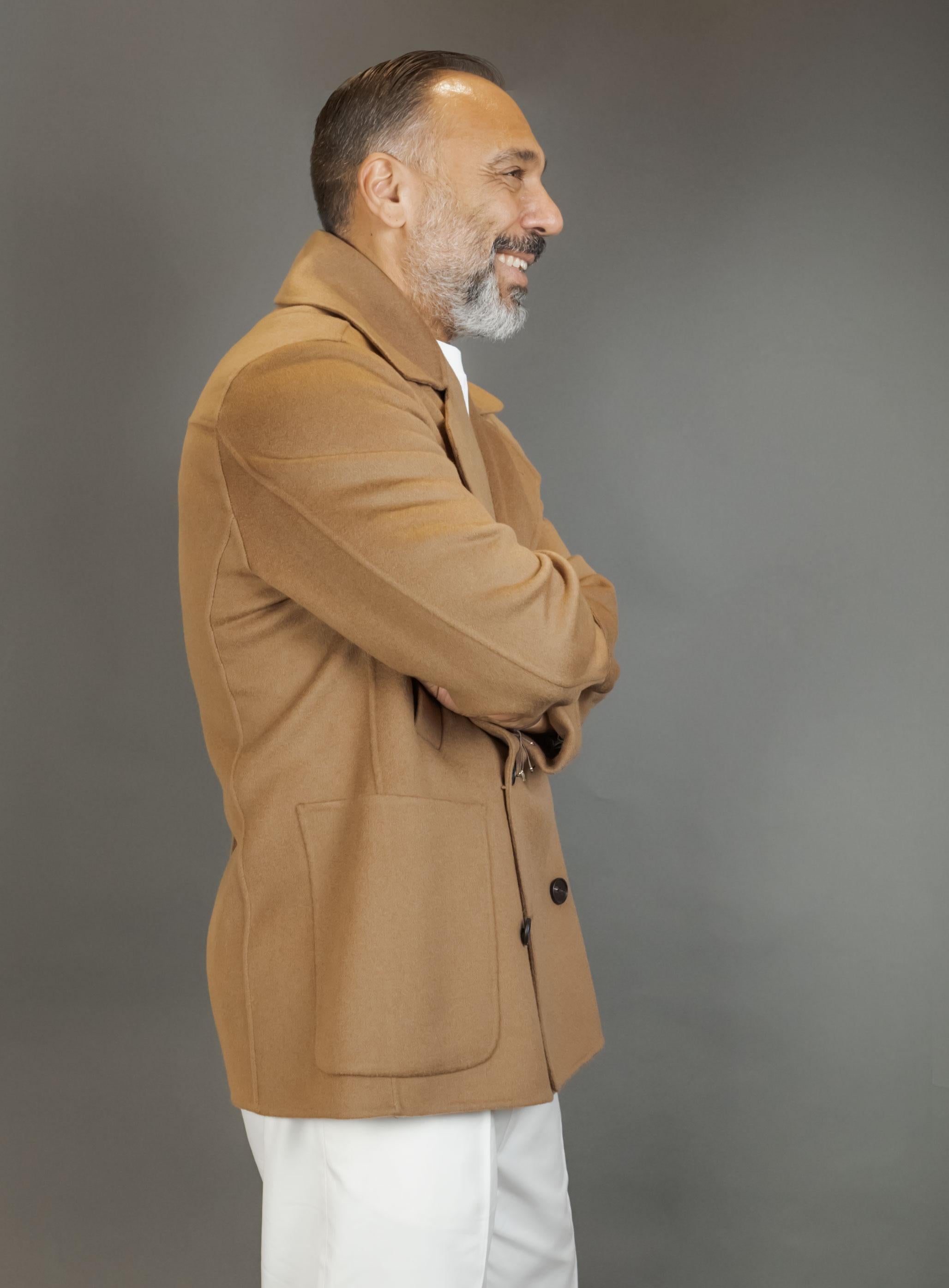 Cappotto PALTO' uomo ARMANDO DB Cammello ARMANDO DB 972 CAMMELLO PALTO' 