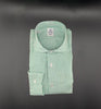 Camicia Giangi uomo 5703 verde e bianca<BR/>