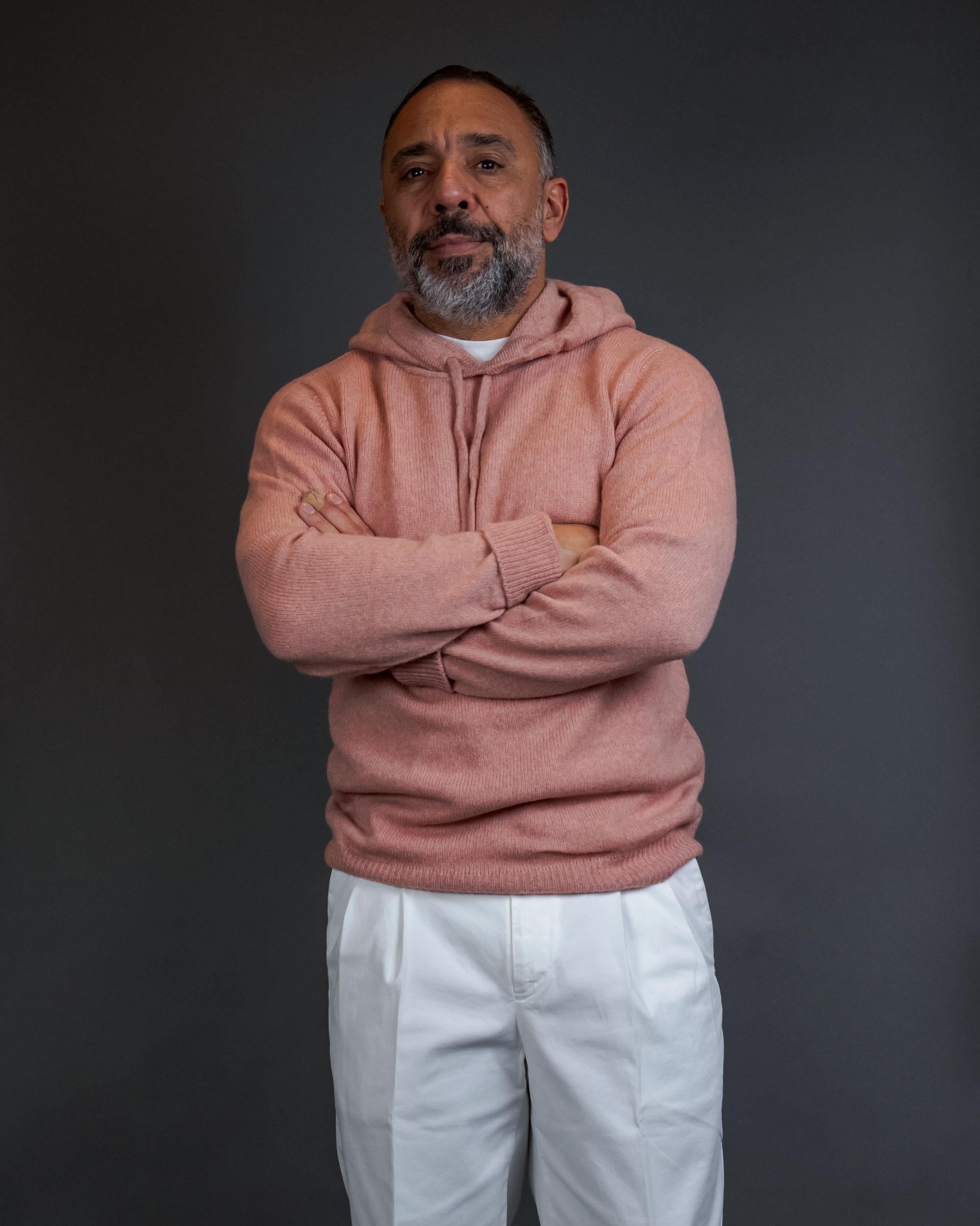 Felpa ROBERTO COLLINA uomo 40007 Rosa 40007 4031 ROBERTO COLLINA 