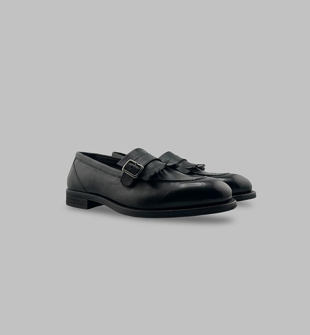 Mocassini Crisci uomo 3767 neri 3767 FRANGIA.N CRISCI 
