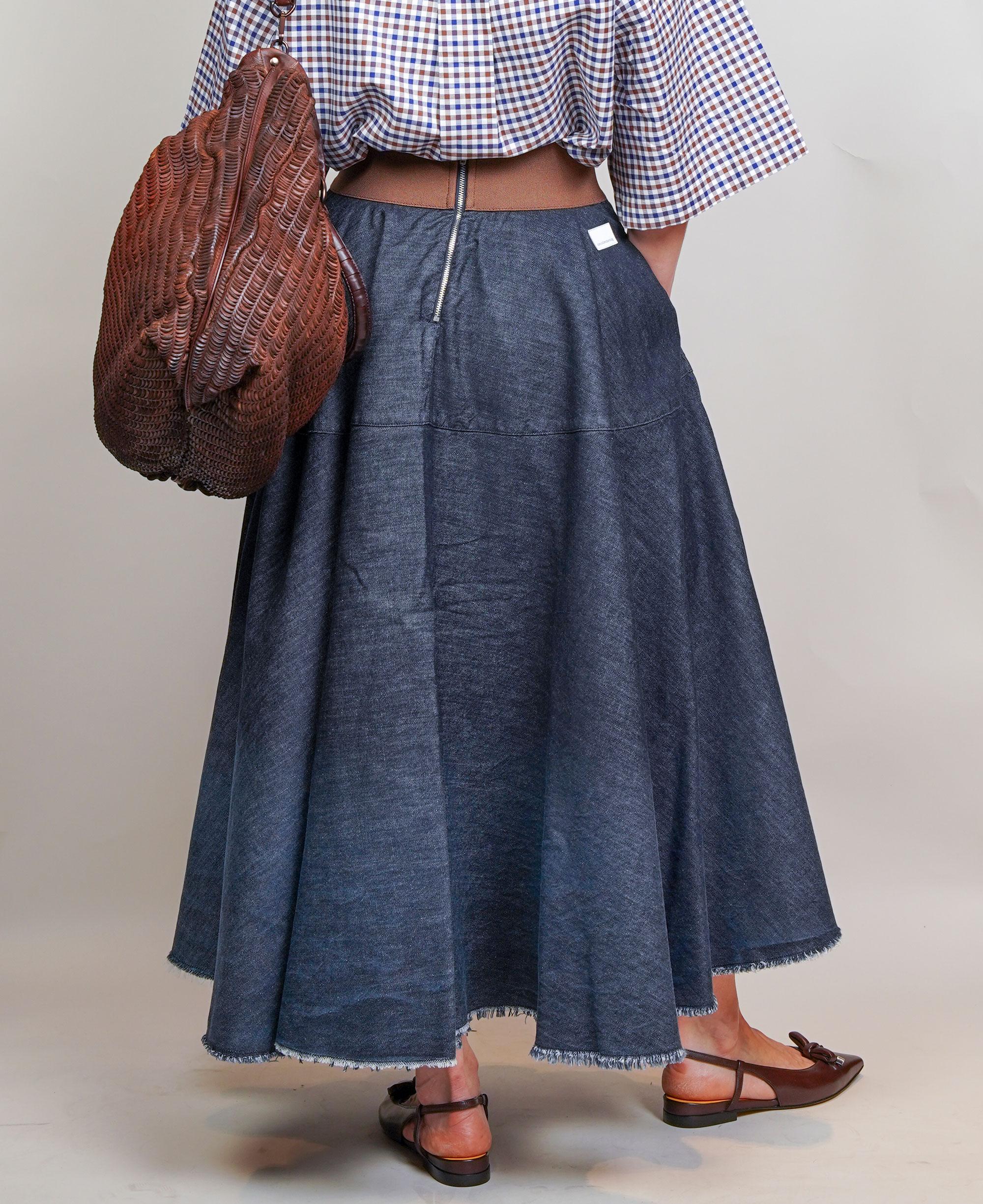 Gonna Nine in the Morning donna Eugenia denim EUGENIA LAV.MEDIO NINE INTHE MORNING 