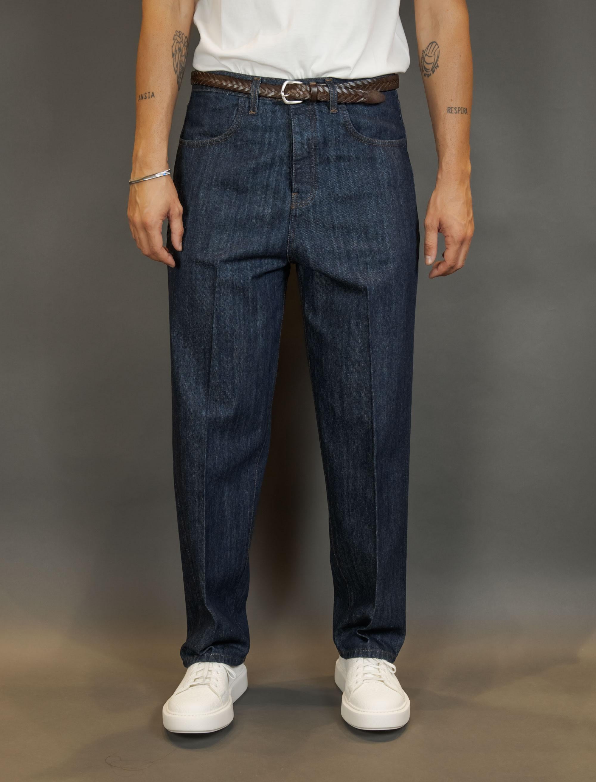 Jeans BONHEUR uomo OSAKA Blu scuro OSAKA S L0 DENIM BONHEUR 