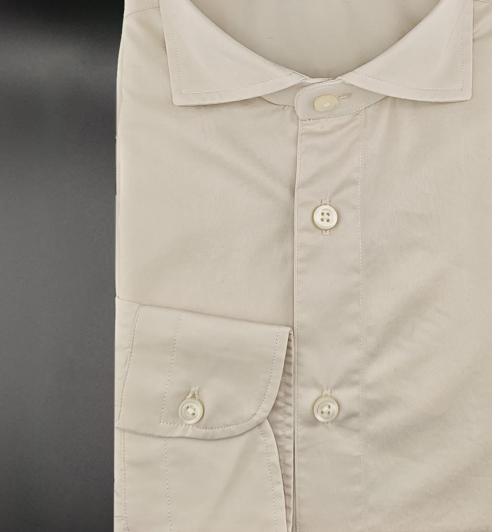 Camicia OFFICINE uomo 45301 Beige 4530 1 CORDA OFFICINE 