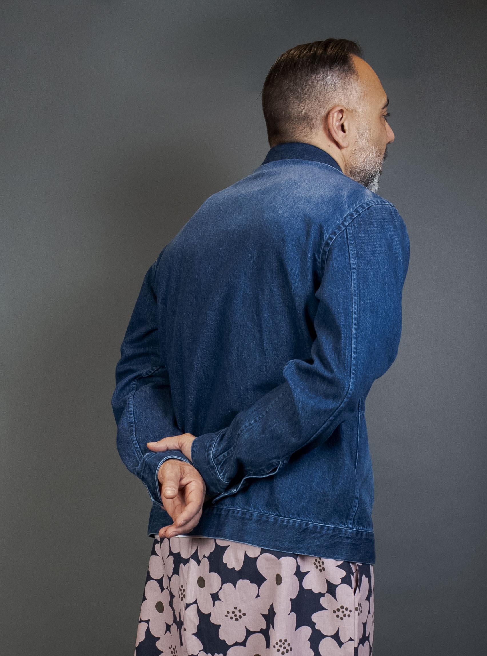 Camicia Giangi uomo Nico bleach denim NICO BLEACH GIANGI 