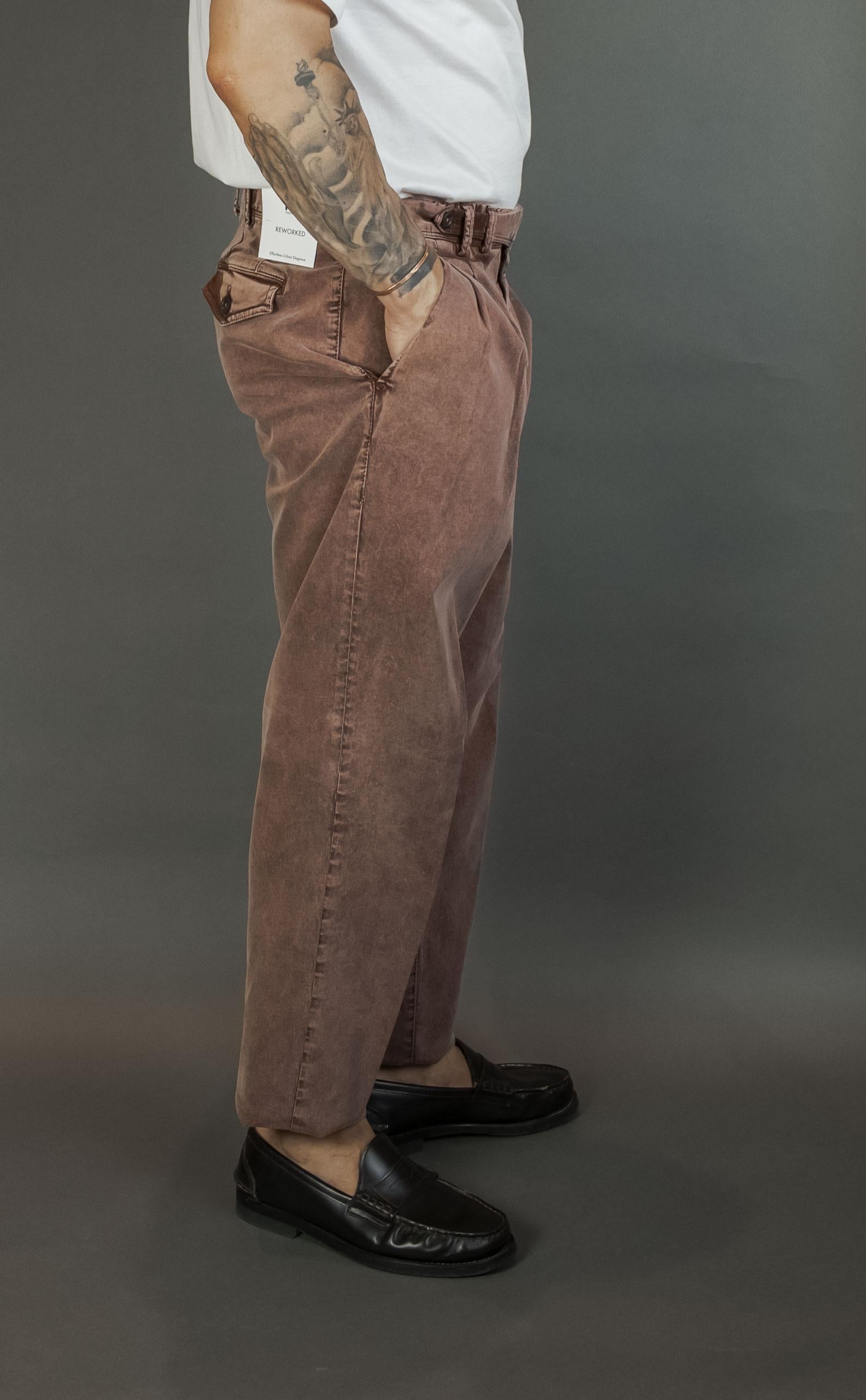 Pantalone PT Torino uomo ZTCMZB0RWLNK28 vinaccio ZTCMZB0RWLNK28 M166 VINACCIO PT TORINO 
