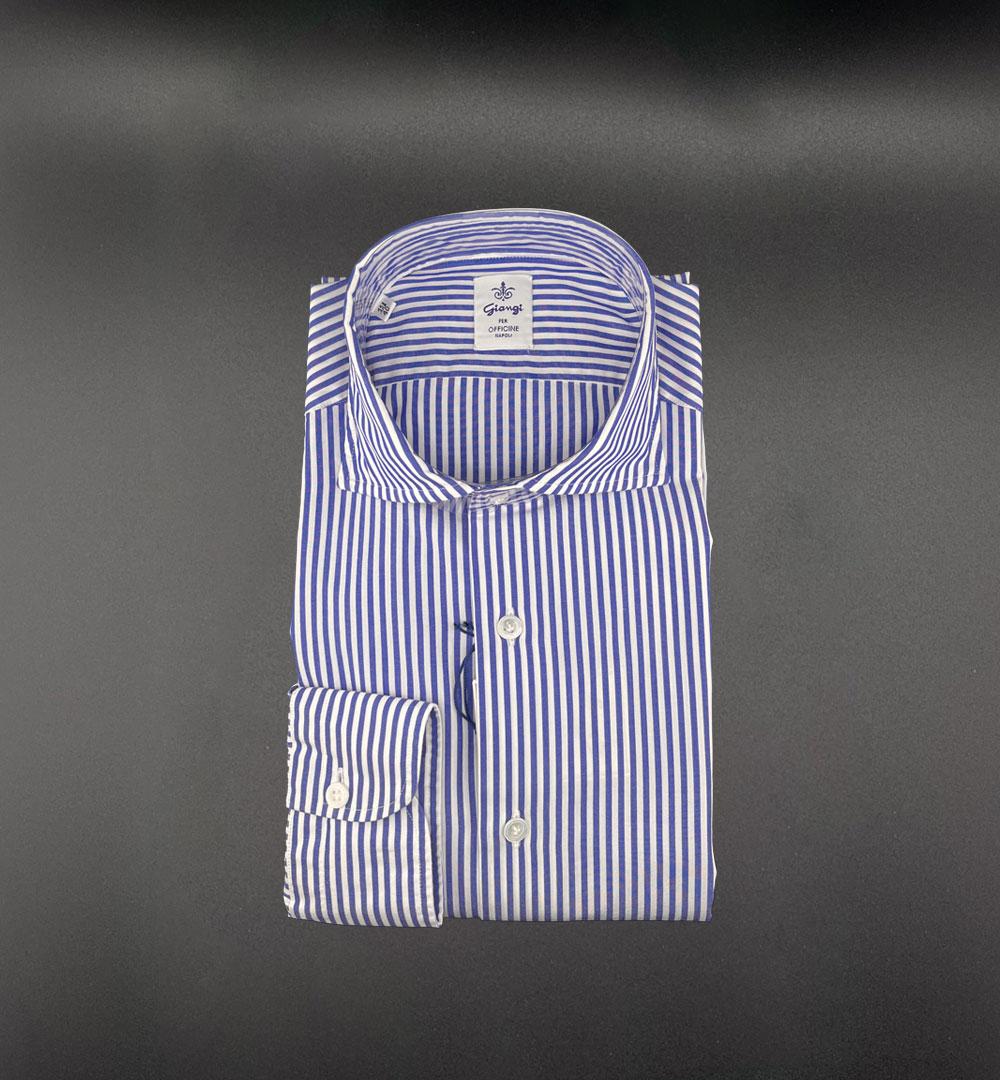 Camicia Giangi uomo 5703 azzurra e bianca 5703 9302 4 AZZURRA GIANGI 