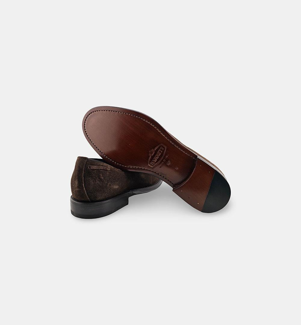 Mocassini Barrett uomo 211U047 testa di moro 211U047 67 BARRETT 