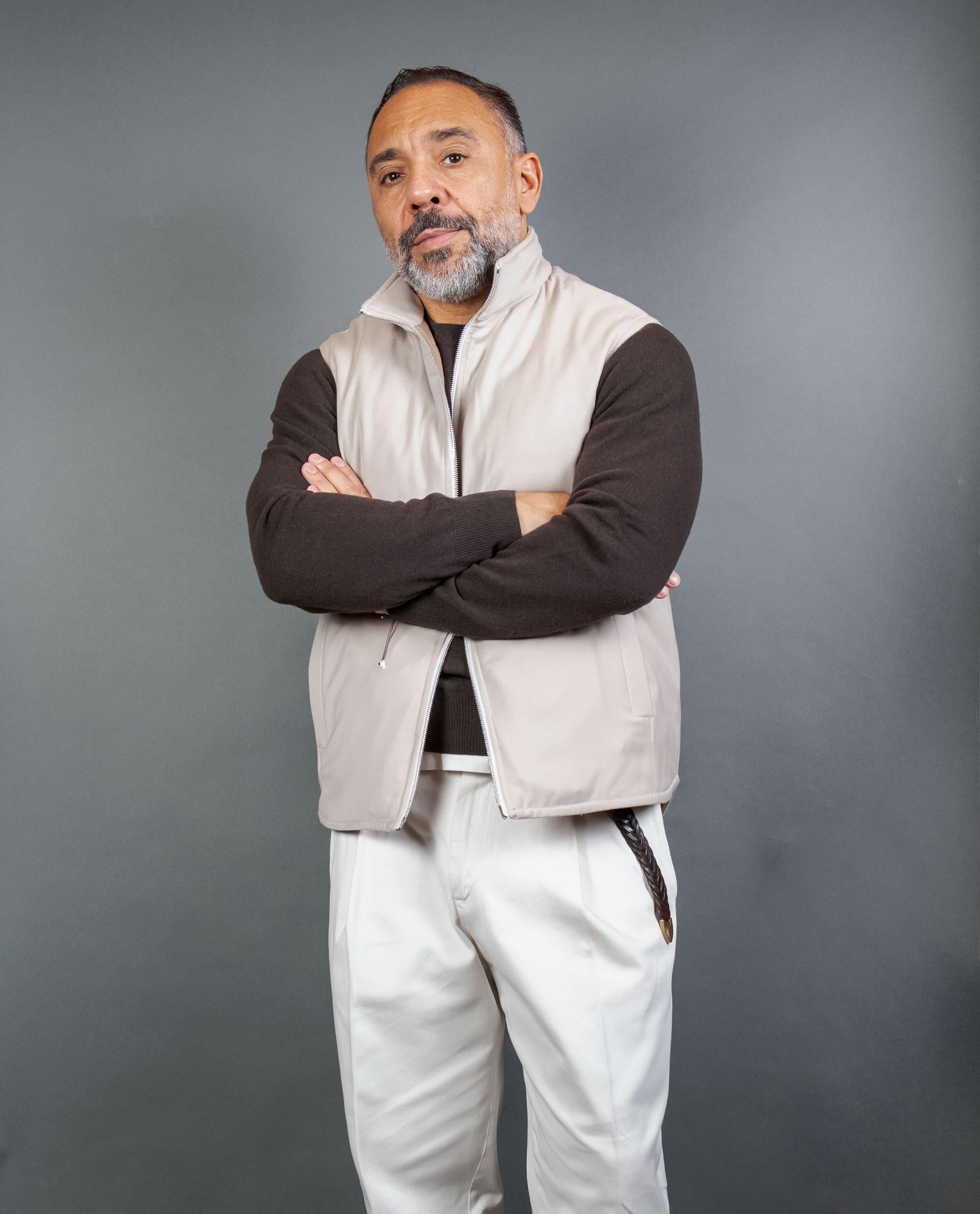 Smanicato BRIGLIA uomo PARKER 400120 Beige PARKER 400120 0123 BEIGE BRIGLIA 