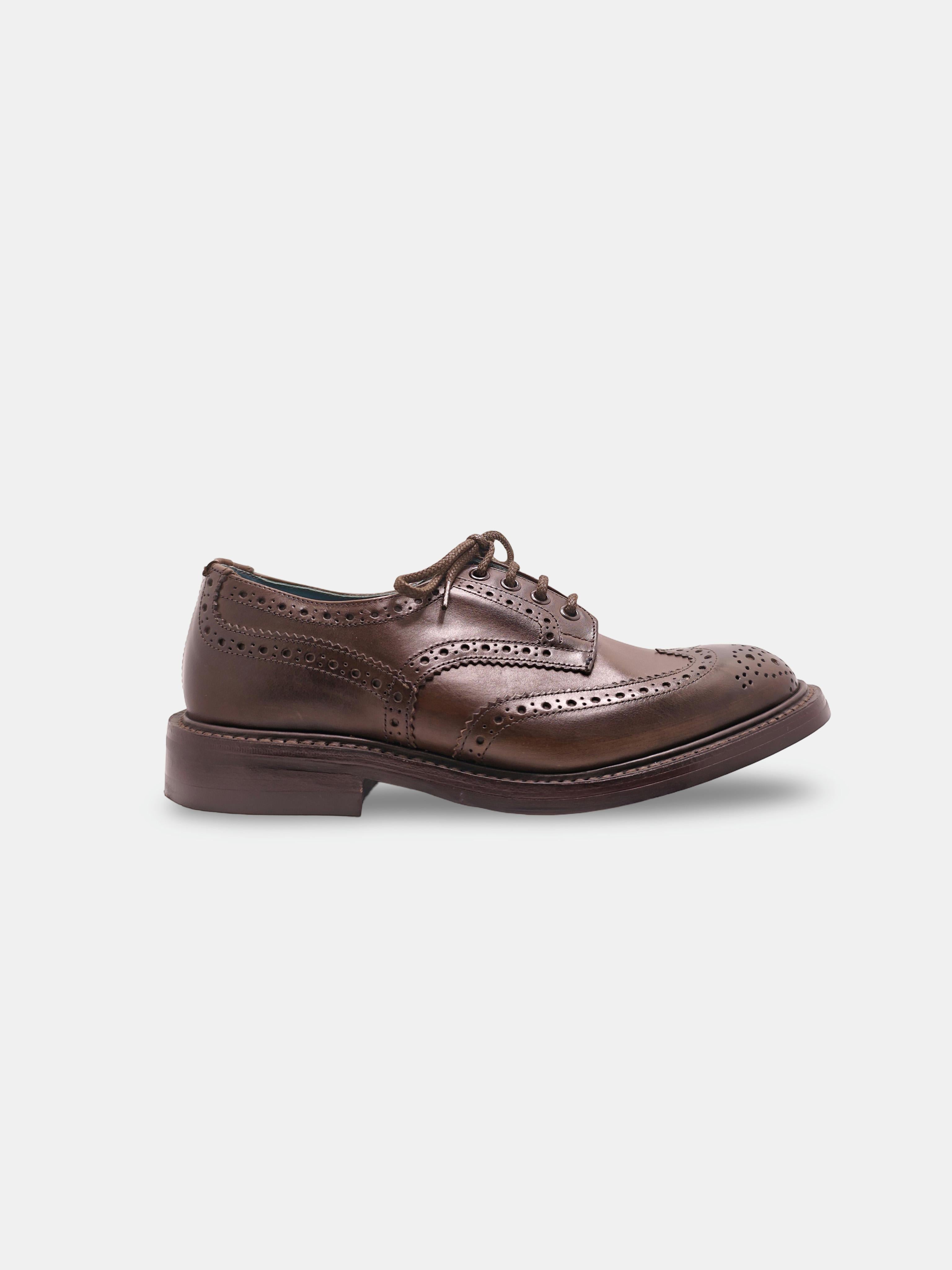 Derby TRICKER'S uomo 5633330 Espresso 5633/330 BURTON ESPRESSO TRICKER'S 