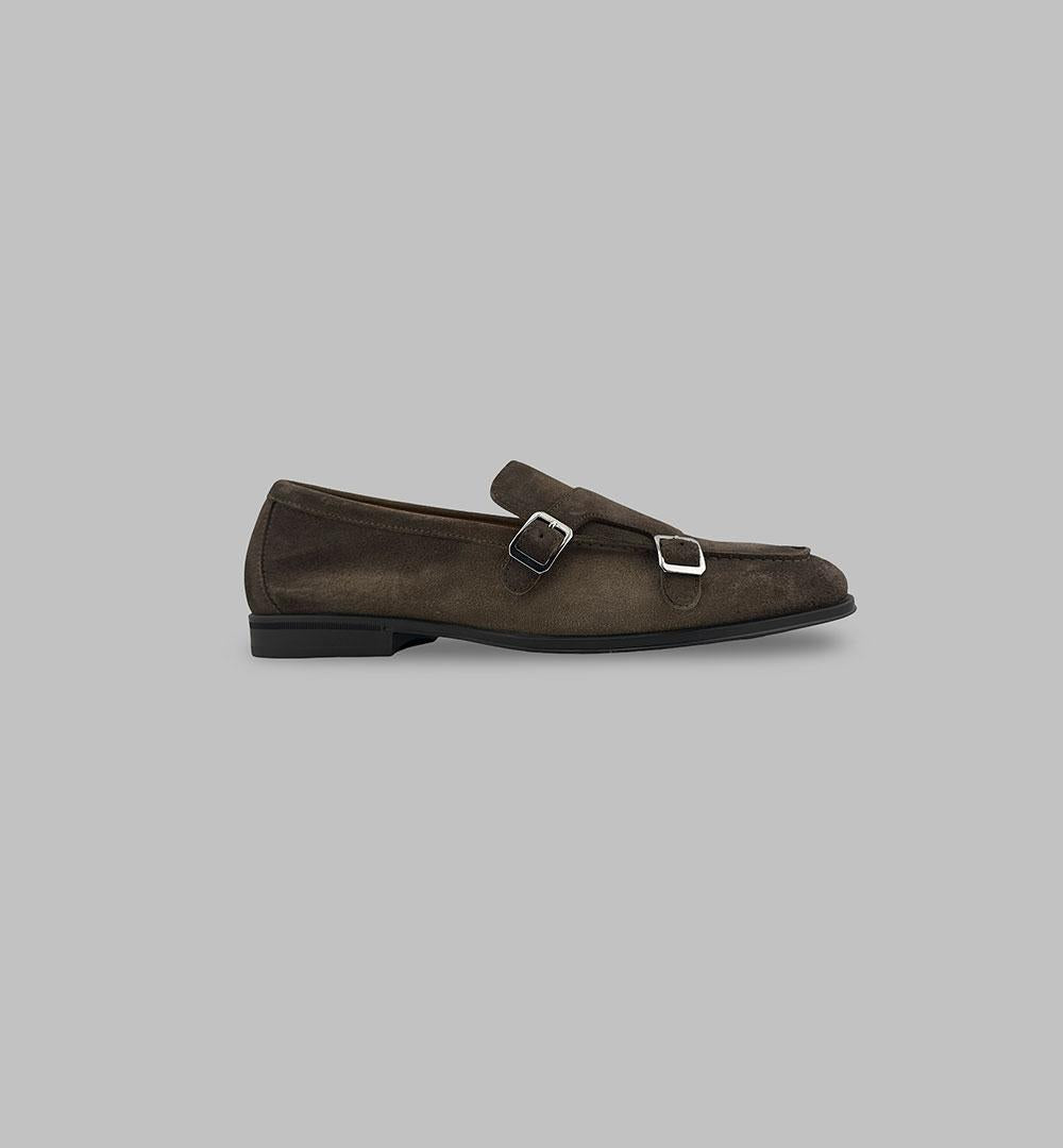 Doppia Fibbia Doucal's uomo 3384 Juke cacao 3384 TM08 JUKE DOUCAL'S 