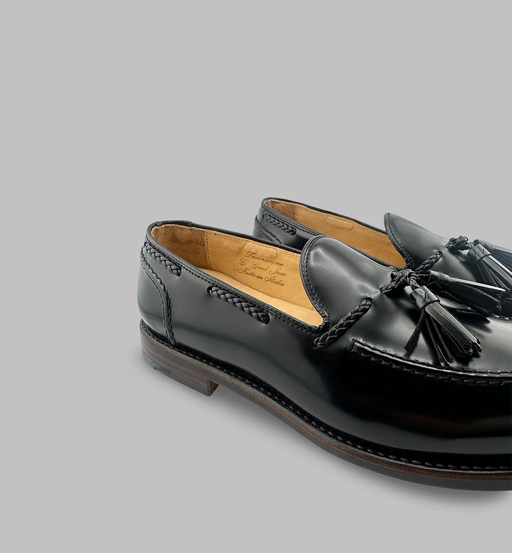 Mocassini Premiata uomo 32056 neri pelle 32056 NAP.N PREMIATA 