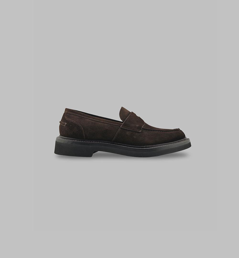 Mocassino Barrett uomo 237U034.69 Testa di moro 237U034.69 PENNY TDM BARRETT 