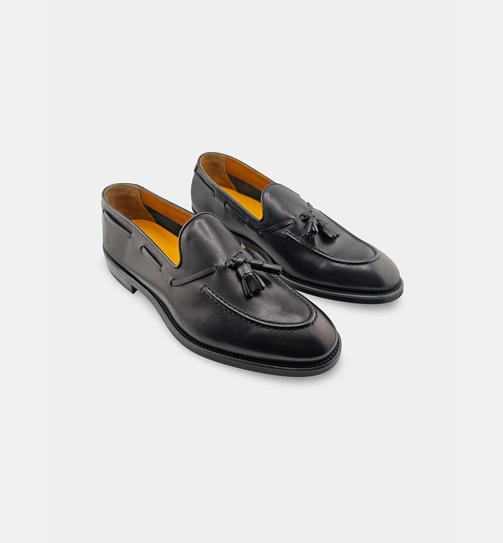 Mocassini Doucal's uomo 3339 neri 3339 N00 TASSEL ADLER DOUCAL'S 