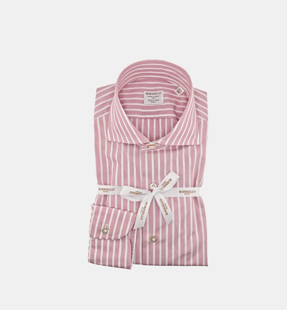Camicia BORRIELLO uomo 22021 Rosa 22021 5 BORRIELLO 