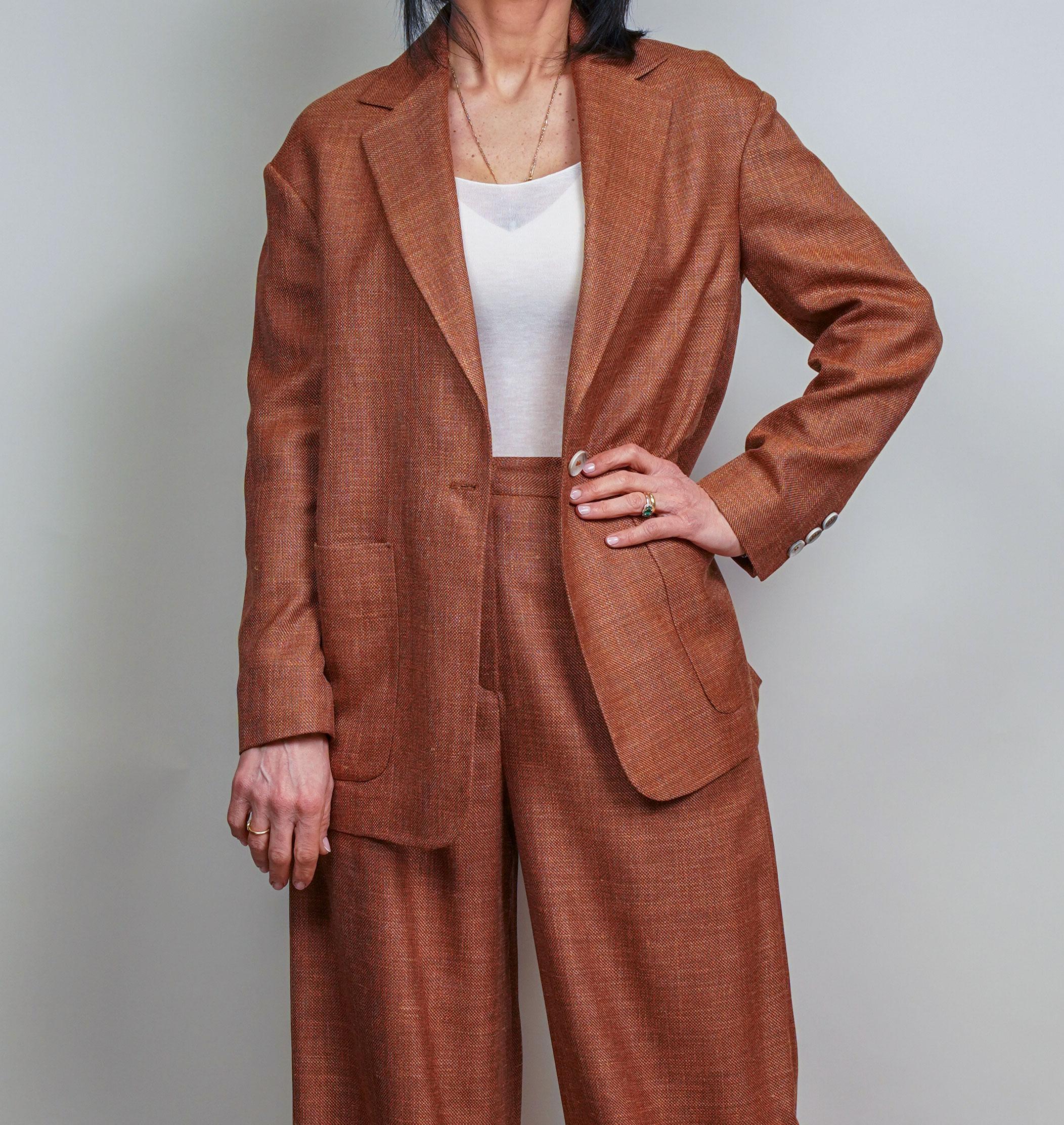 Giacca Barba donna Jacket tabacco JACKET 55100 03 BARBA 
