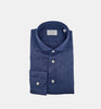 Camicia Officine uomo  B05023 blu