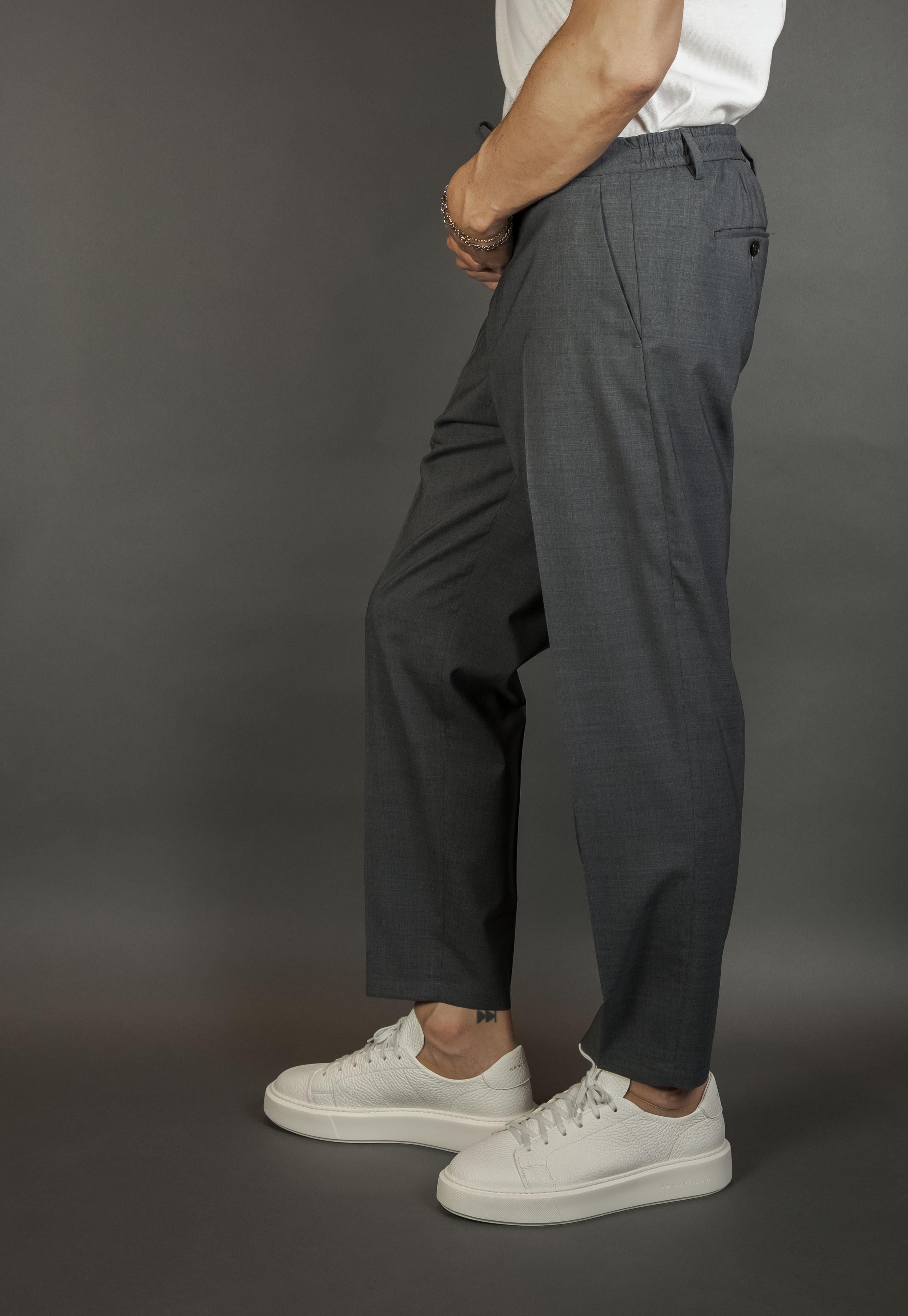 Pantalone Briglia uomo Covent grigio scuro COVENT 325082 080 GRIGIO BRIGLIA 