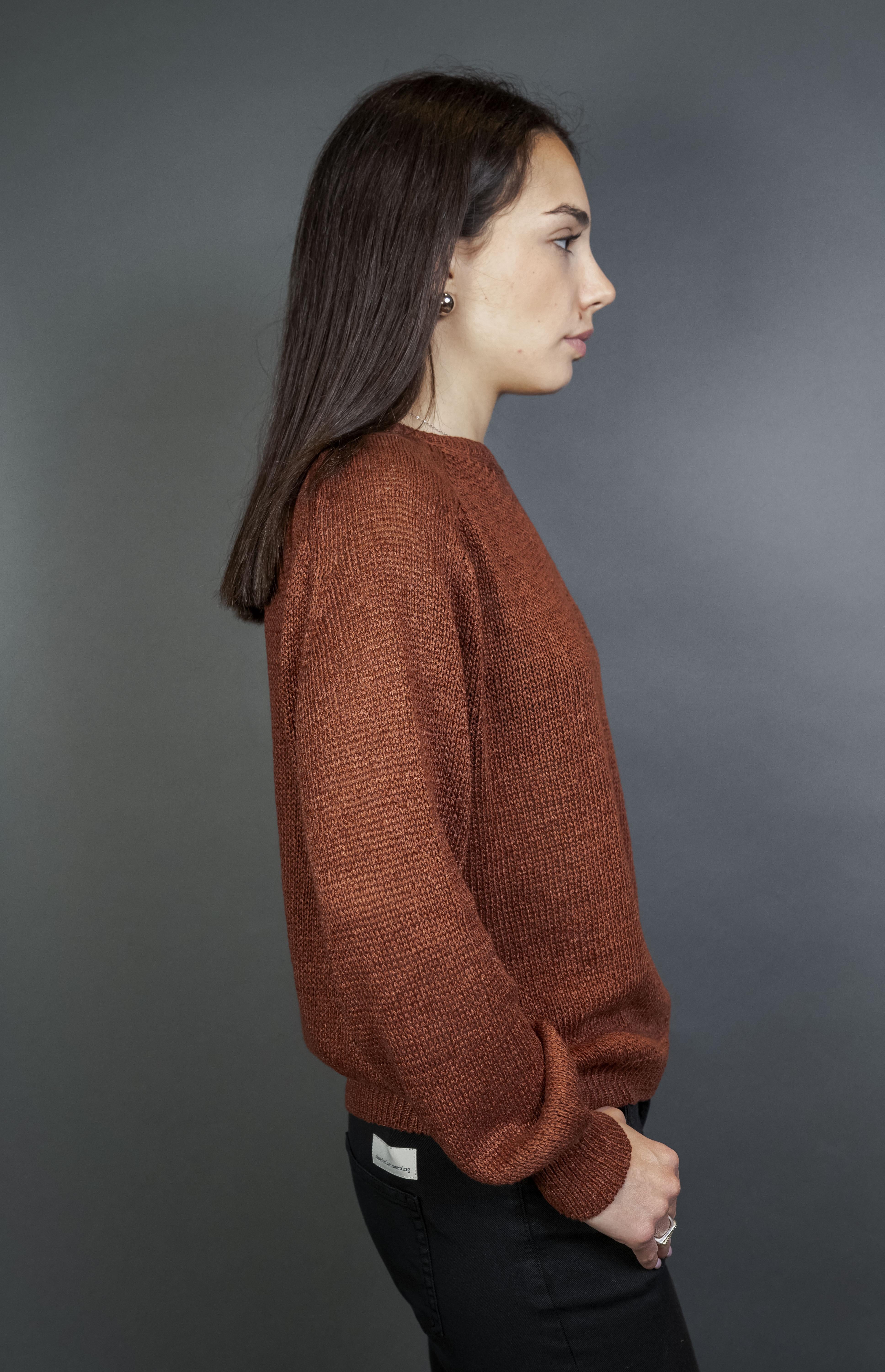Maglia Daniele Fiesoli Donna 7111 tabacco 7111 33 PARICOLLO DANIELE FIESOLI 