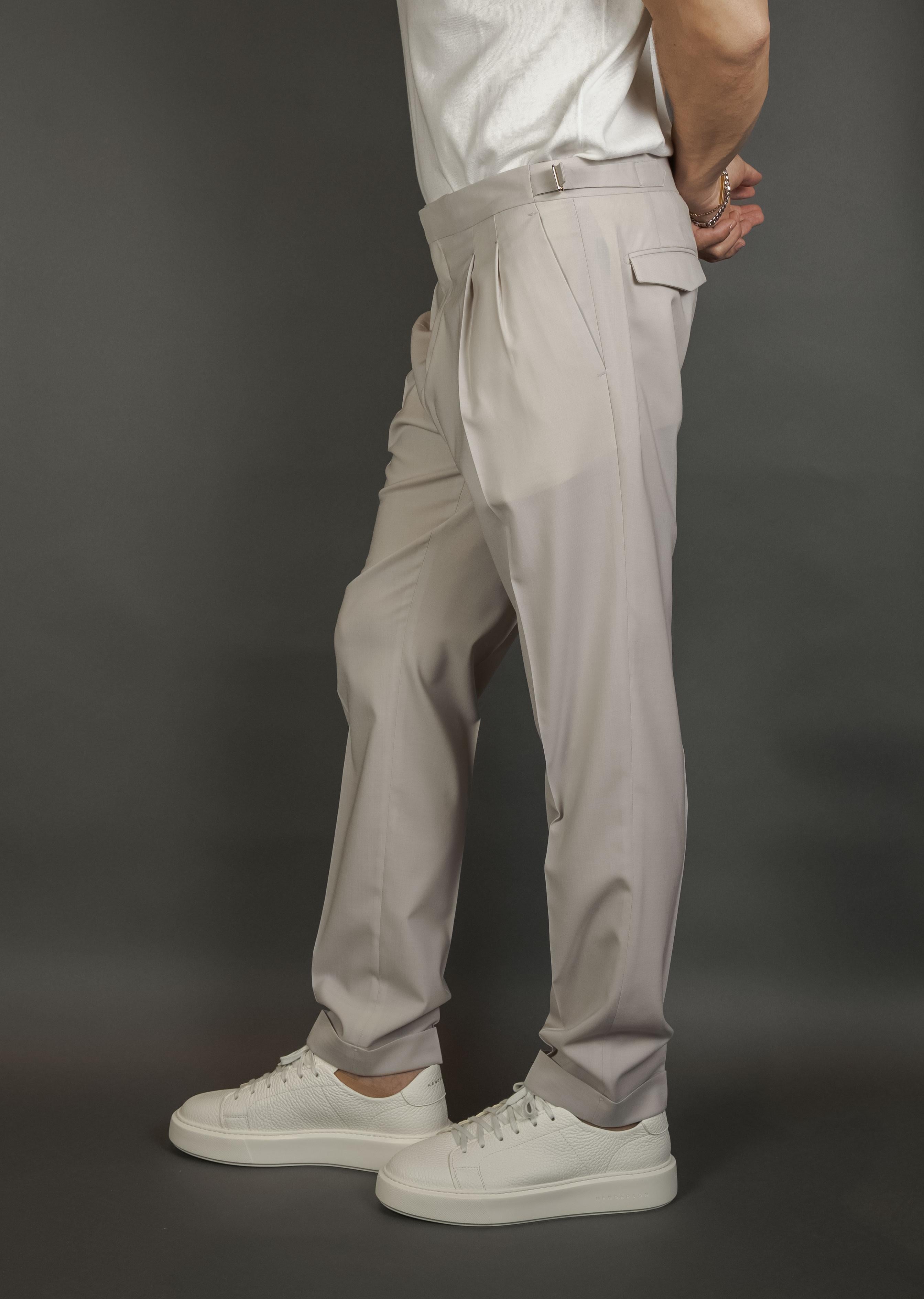 Pantalone Briglia uomo Quartieris beige QUARTIERIS 325082 0123 BEIGE BRIGLIA 