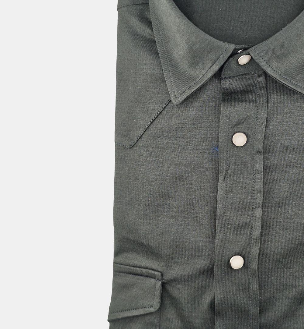 Camicia Giangi uomo Wester verde WESTER 2951S GIANGI 