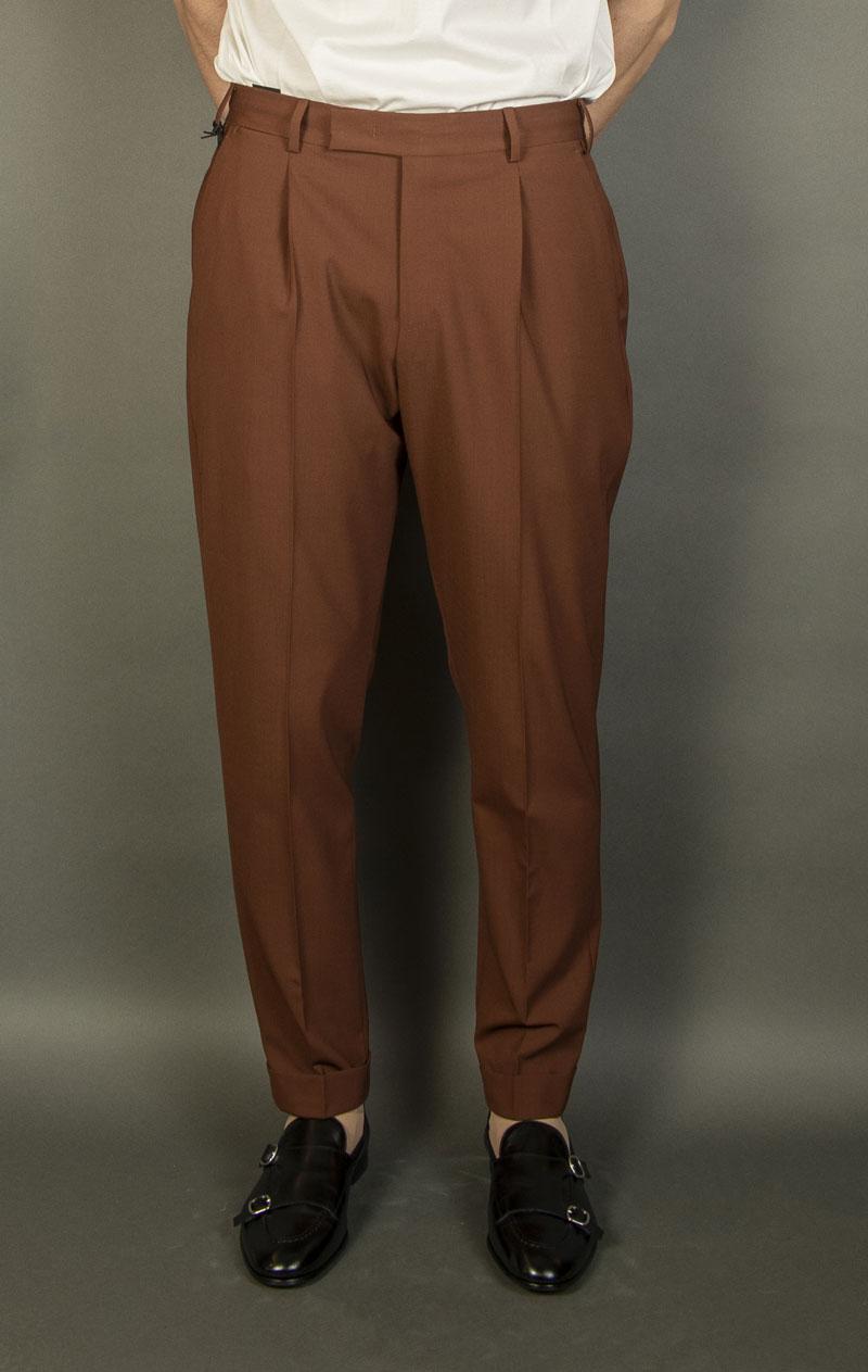 Pantalone PT Torino uomo RFZAZ4FWD MA27 mattone RFZAZ0 FWD MA27 0870 MATTONE PT TORINO 